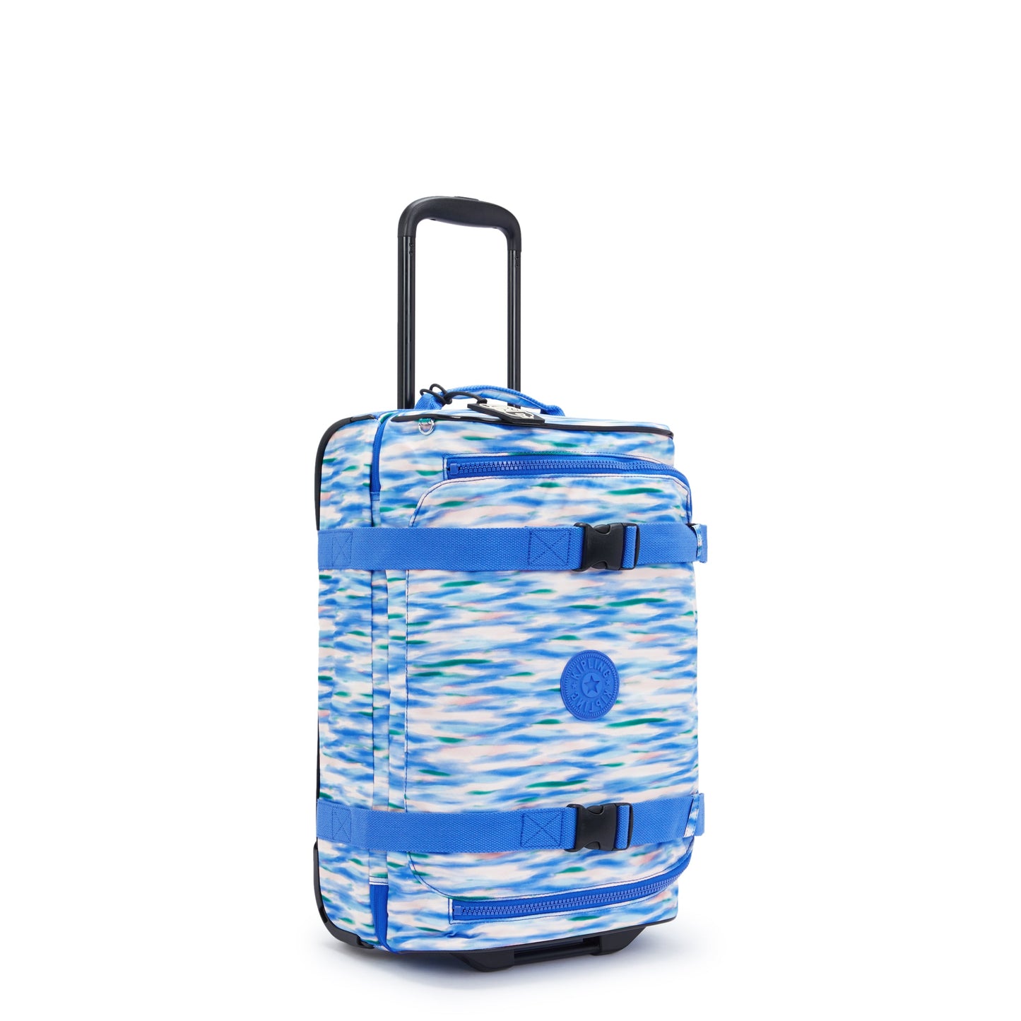 KIPLING-Aviana S-حقيبة سفر صغيرة بعجلات-أزرق مخفف-I7428-TX9