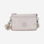 Kipling Riri حقيبة كروسبودي صغيرة لامعة ميتاليك (مع حزام كتف قابل للإزالة) I7502-48I