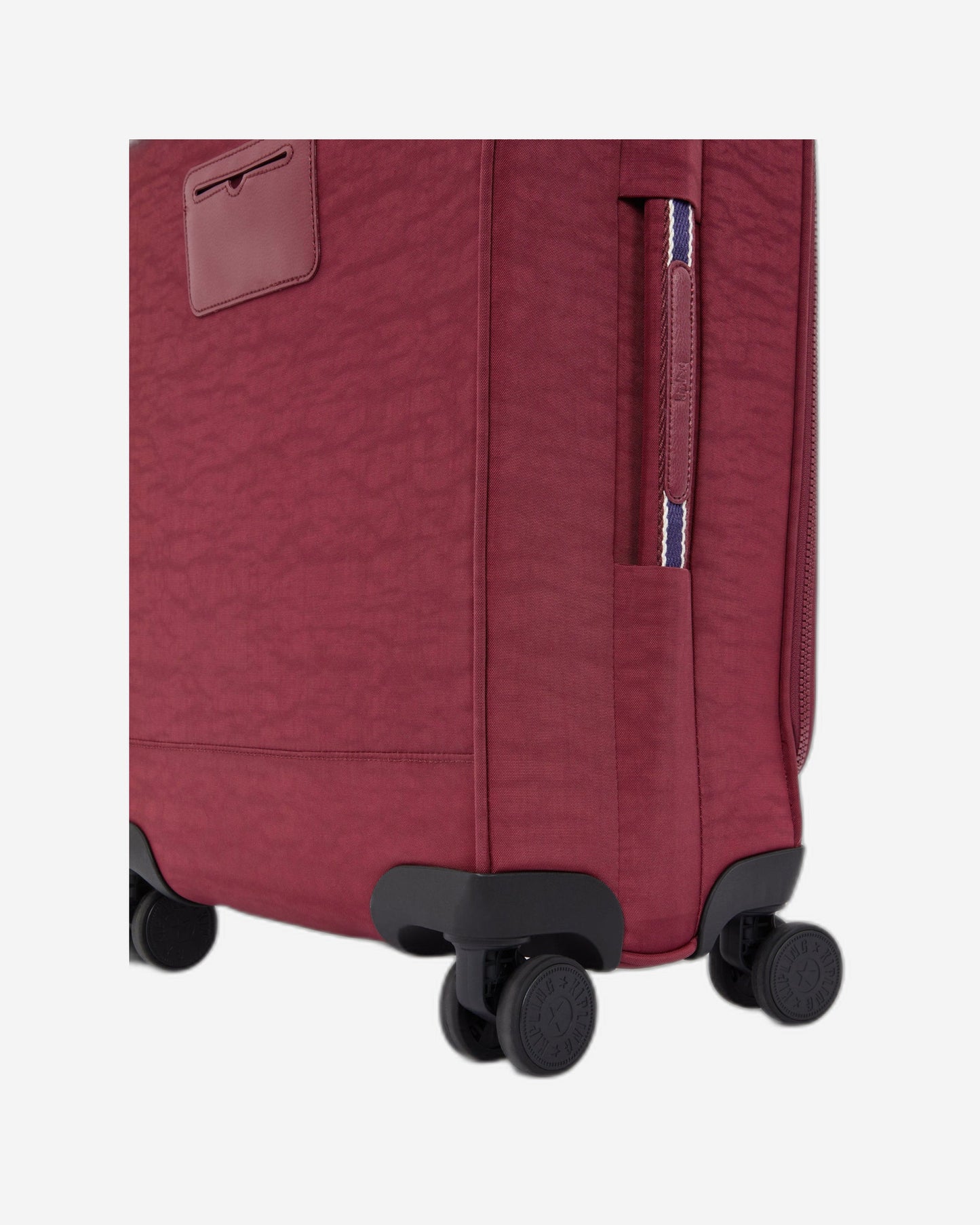 Kipling New Youri Spin S Lounge Wine حقيبة سفر صغيرة بعجلات I7504-5Fw
