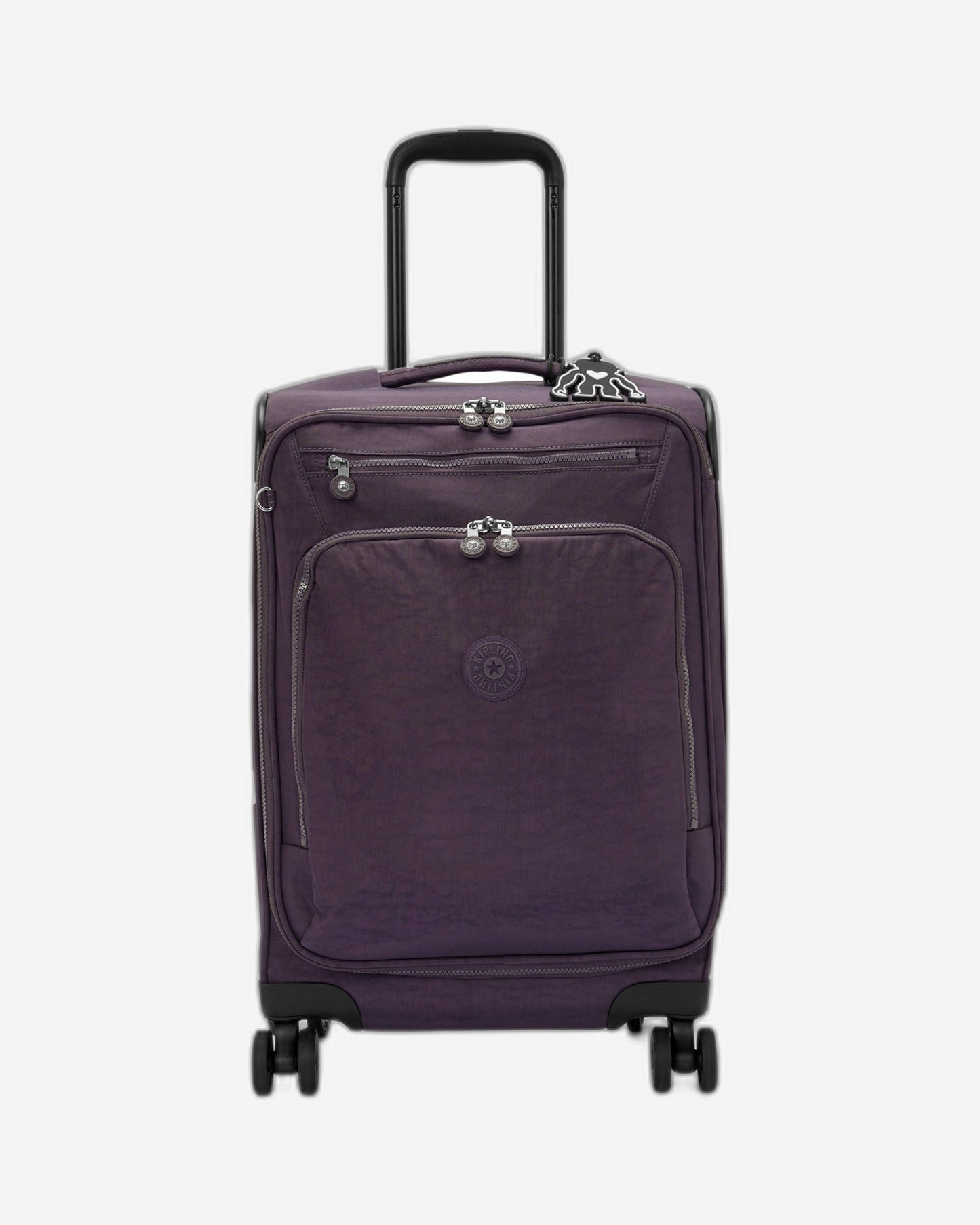 حقيبة Kipling New Youri Spin S Ultimate Plum صغيرة الحجم قابلة للطي I7504-67U
