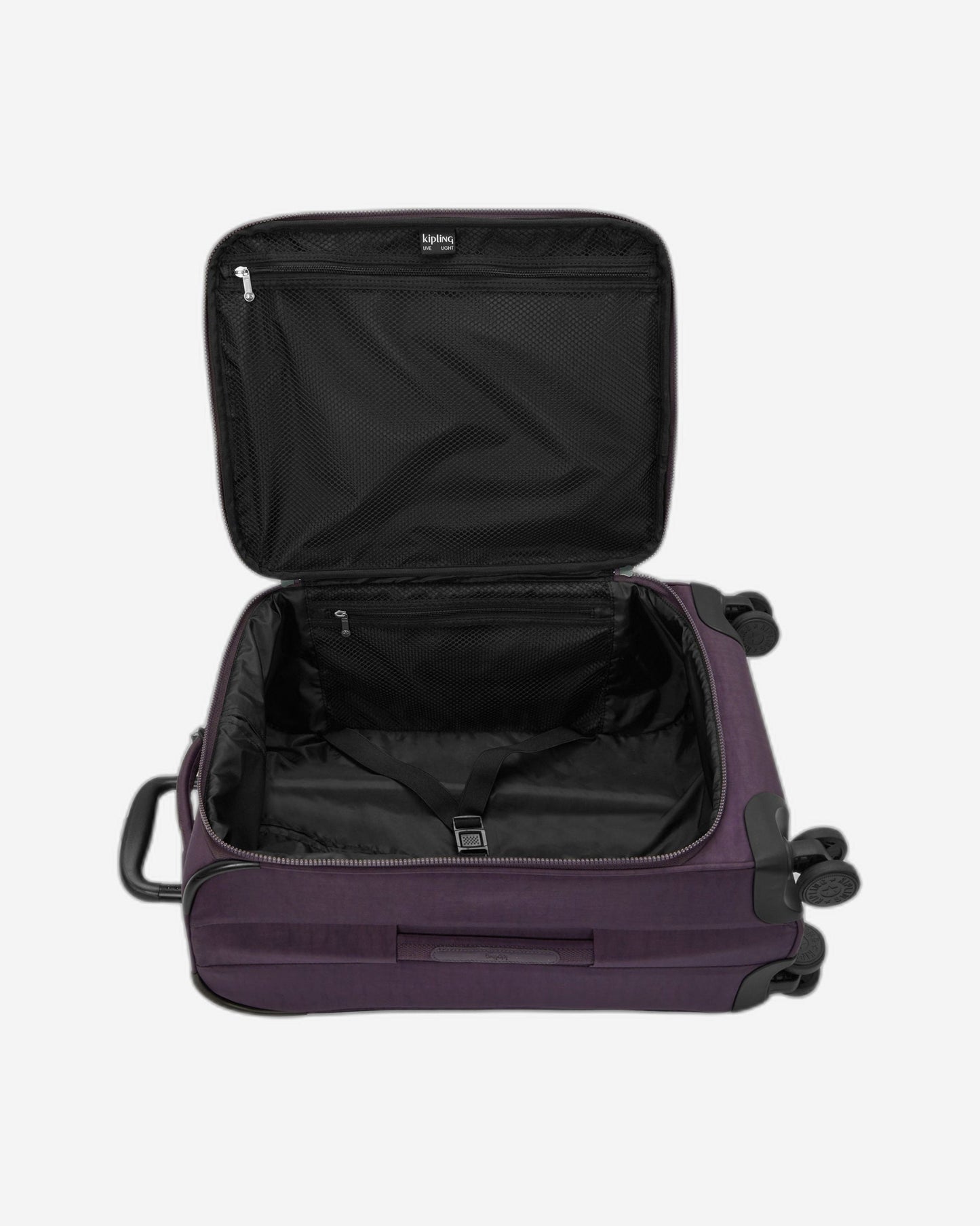 حقيبة Kipling New Youri Spin S Ultimate Plum صغيرة الحجم قابلة للطي I7504-67U