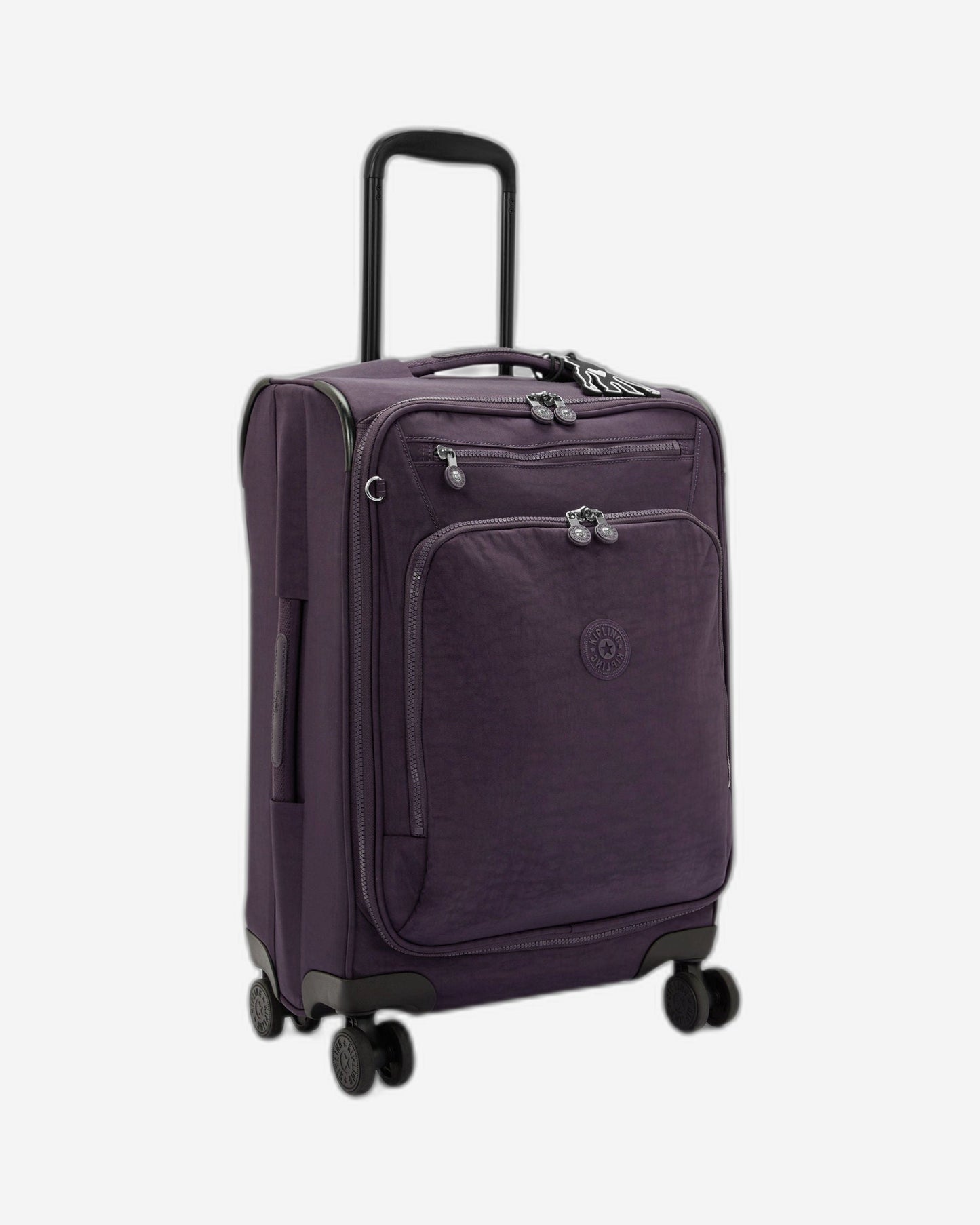 حقيبة Kipling New Youri Spin S Ultimate Plum صغيرة الحجم قابلة للطي I7504-67U