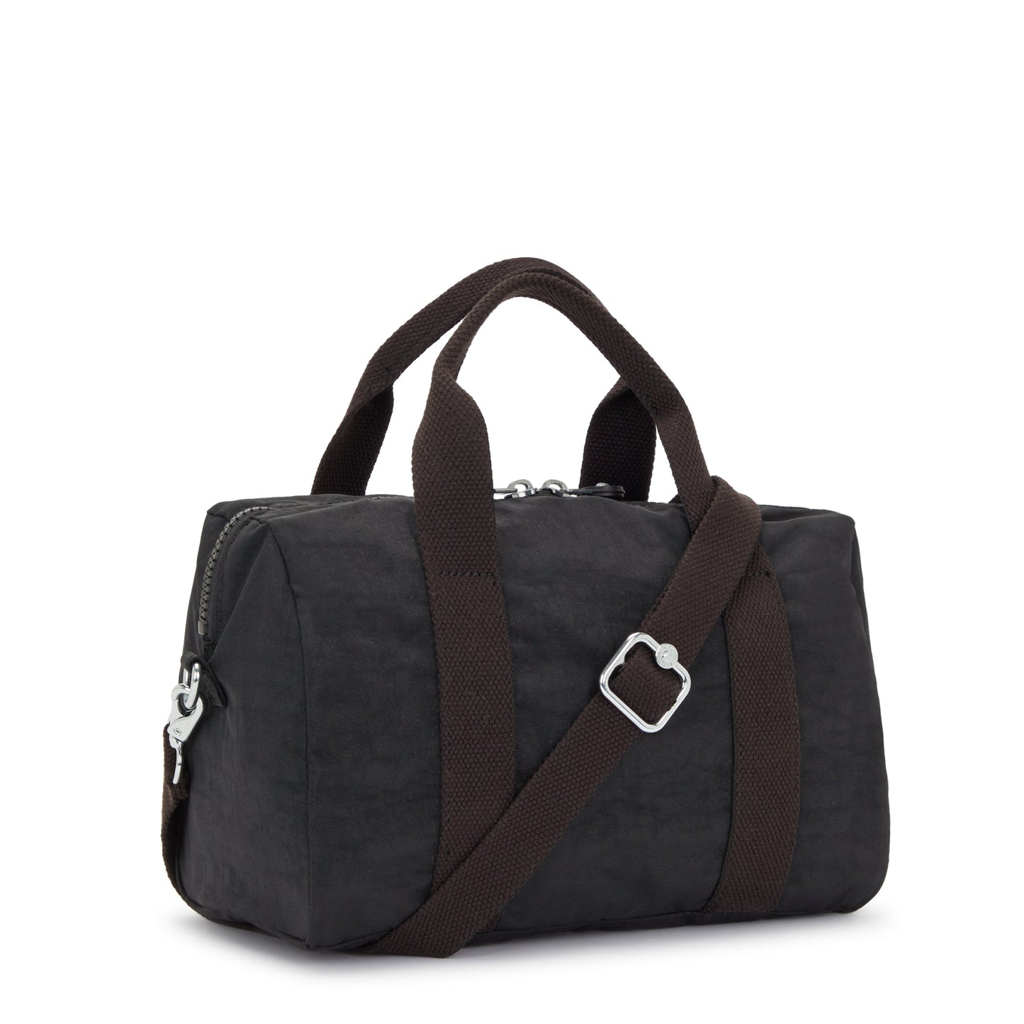 KIPLING-Bina M-Medium handbag (with dechable shoulderstrap)-Black Noir-I7532-P39