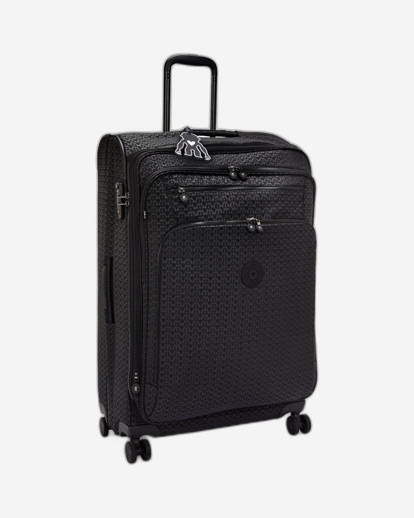 Kipling New Youri Spin L حقيبة أمتعة كبيرة قابلة للتوسيع بعجلات I7572-K59