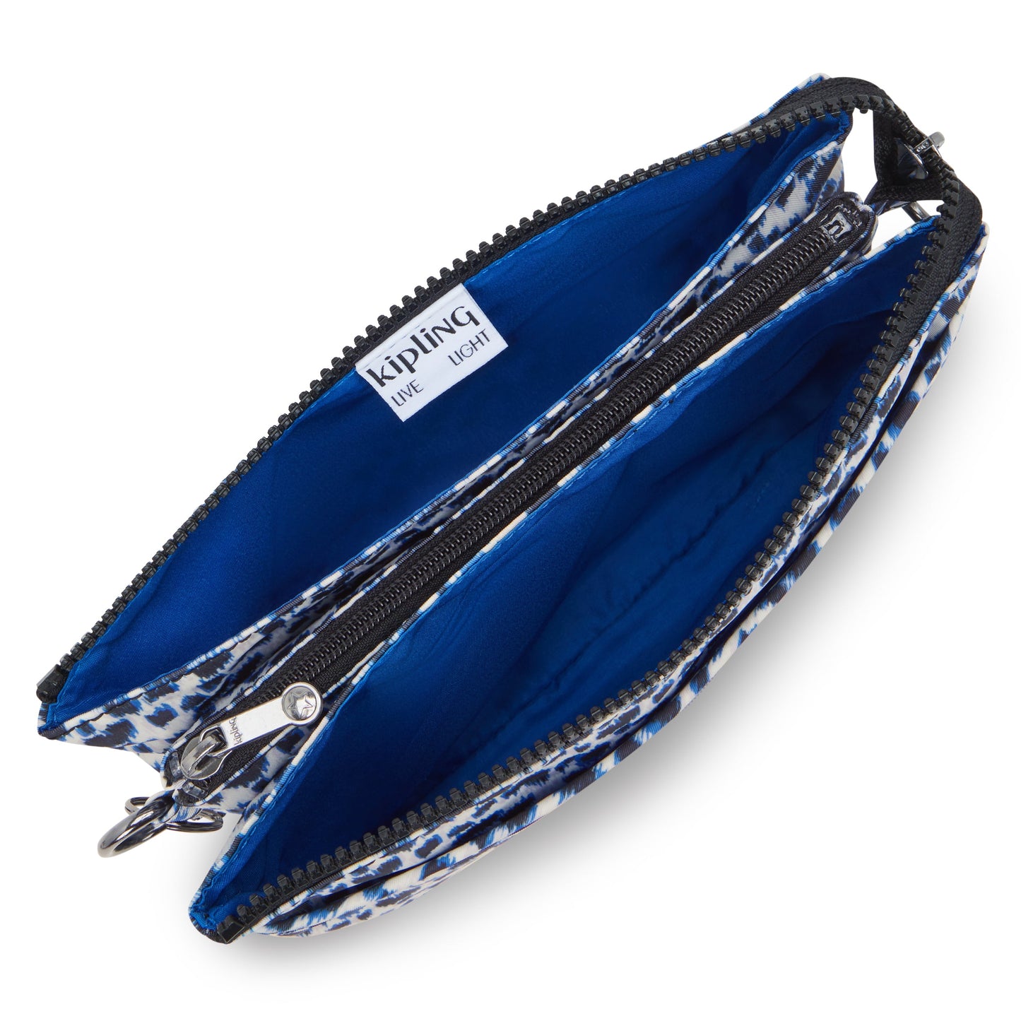 KIPLING-Riri-حقيبة كروس صغيرة (بحزام قابل للإزالة)-Curious Leopard-I7679-1HZ