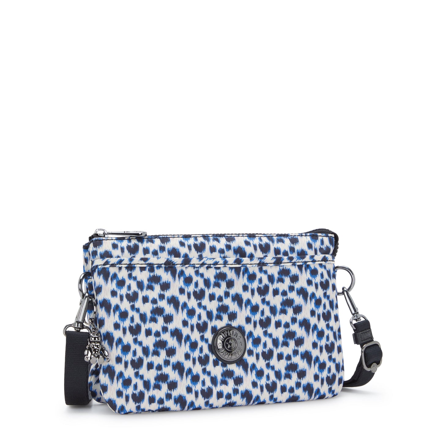 KIPLING-Riri-حقيبة كروس صغيرة (بحزام قابل للإزالة)-Curious Leopard-I7679-1HZ