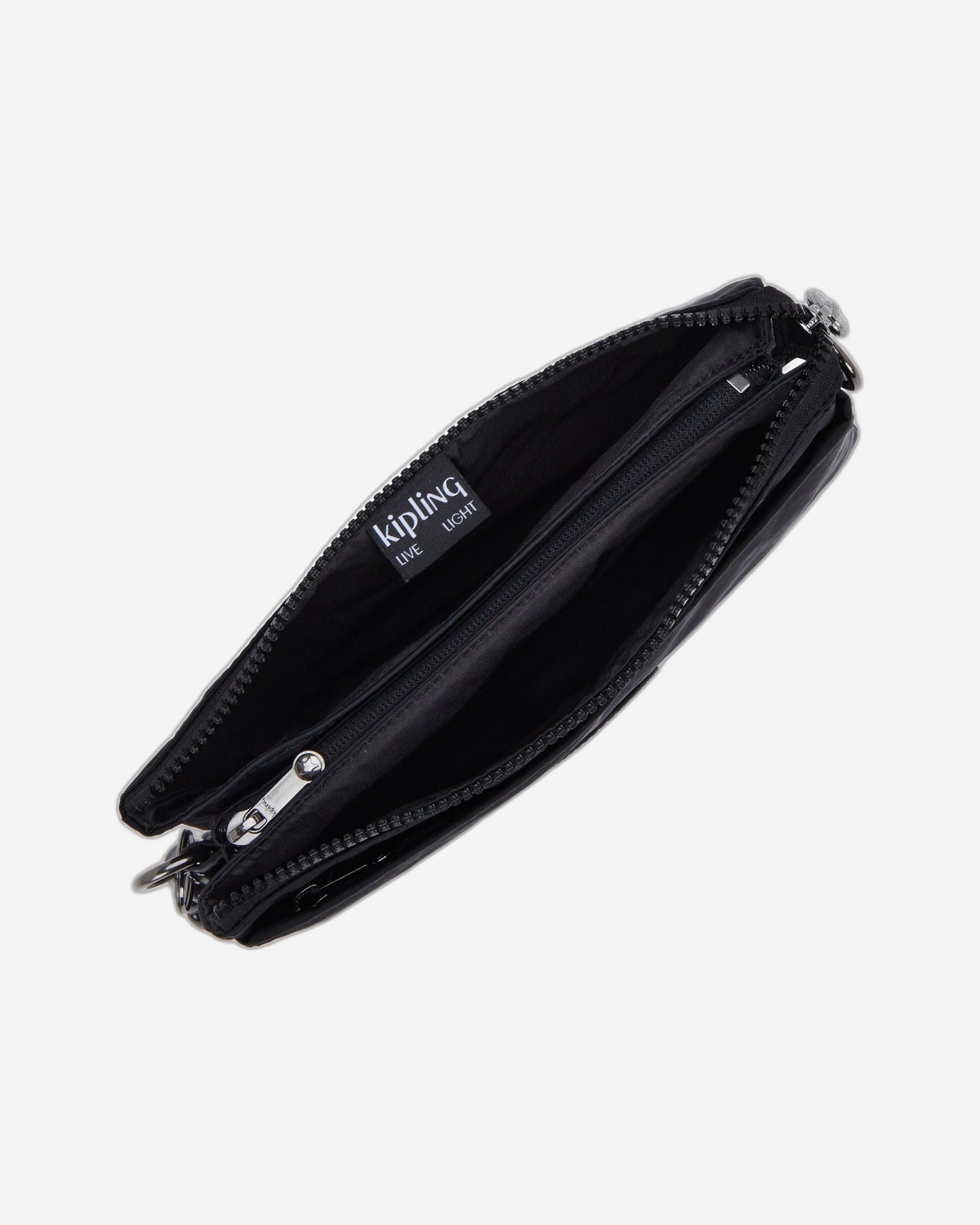 حقيبة كروس صغيرة Kipling Riri Infinite Black (مع حزام كتف قابل للإزالة) I7679-2EN