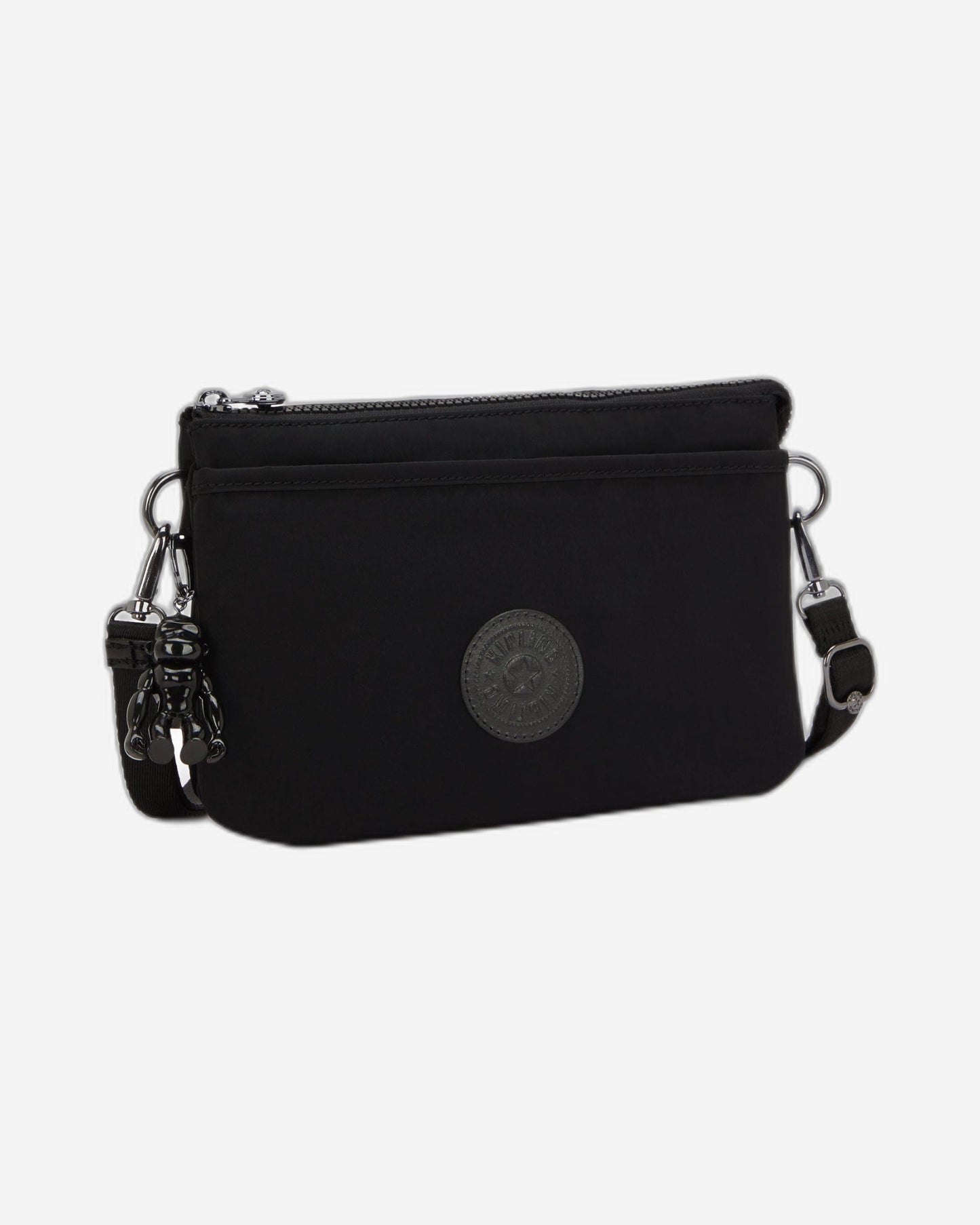 حقيبة كروس صغيرة Kipling Riri Infinite Black (مع حزام كتف قابل للإزالة) I7679-2EN