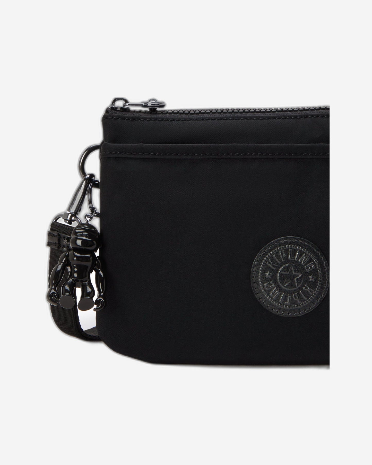 حقيبة كروس صغيرة Kipling Riri Infinite Black (مع حزام كتف قابل للإزالة) I7679-2EN