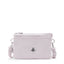 KIPLING-Riri-حقيبة كروس صغيرة (بحزام قابل للإزالة)-فضي لامع-I7679-K6G