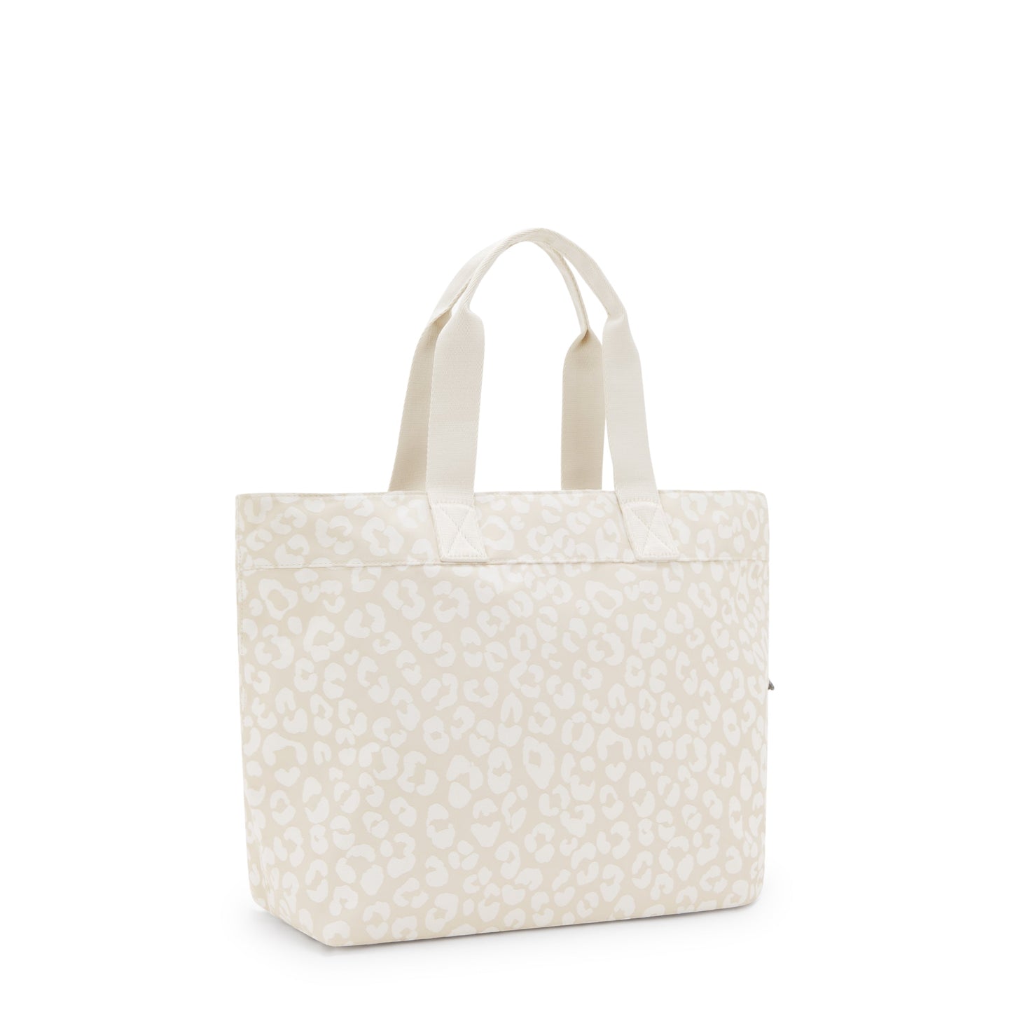حقيبة KIPLING-Colissa-كبيرة مع حجرة للكمبيوتر المحمول-White Cheetah J-I7688-T8J