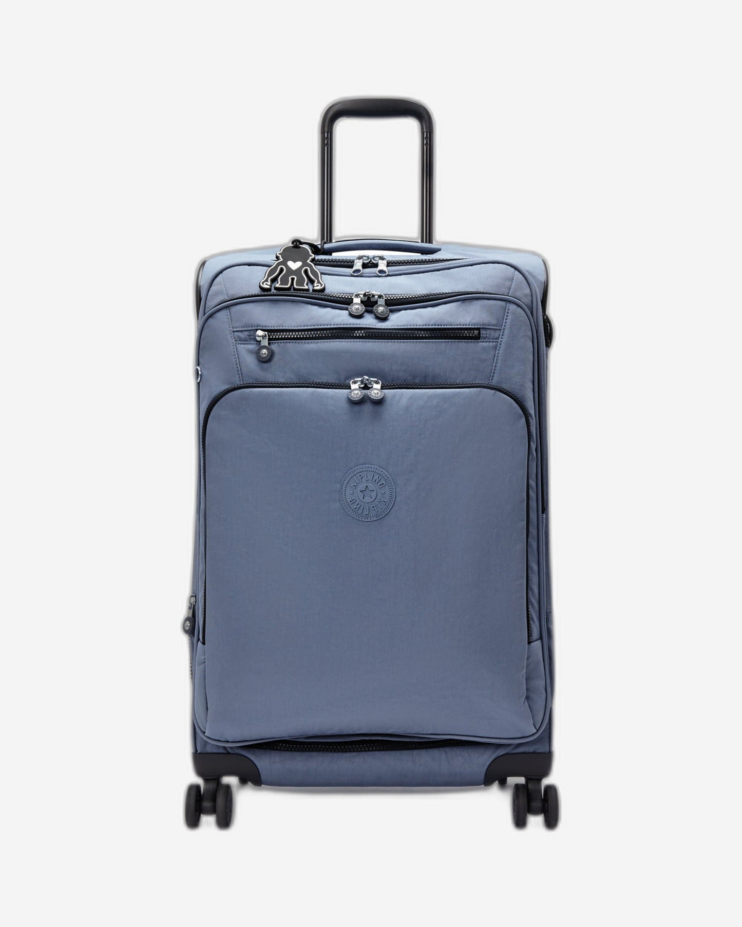 حقيبة Kipling New Youri Spin M Blue Lover متوسطة الحجم قابلة للتمدد I7706-56V