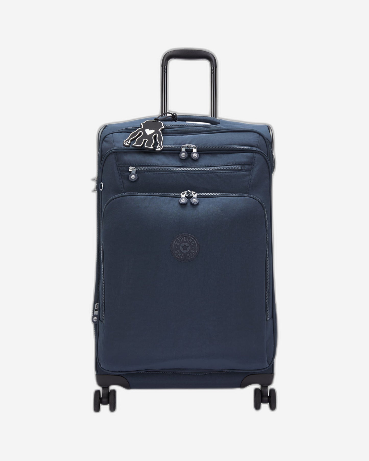 Kipling New Youri Spin M Blue Bleu 2 Medium حقيبة أمتعة بعجلات قابلة للتوسيع I7706-96V