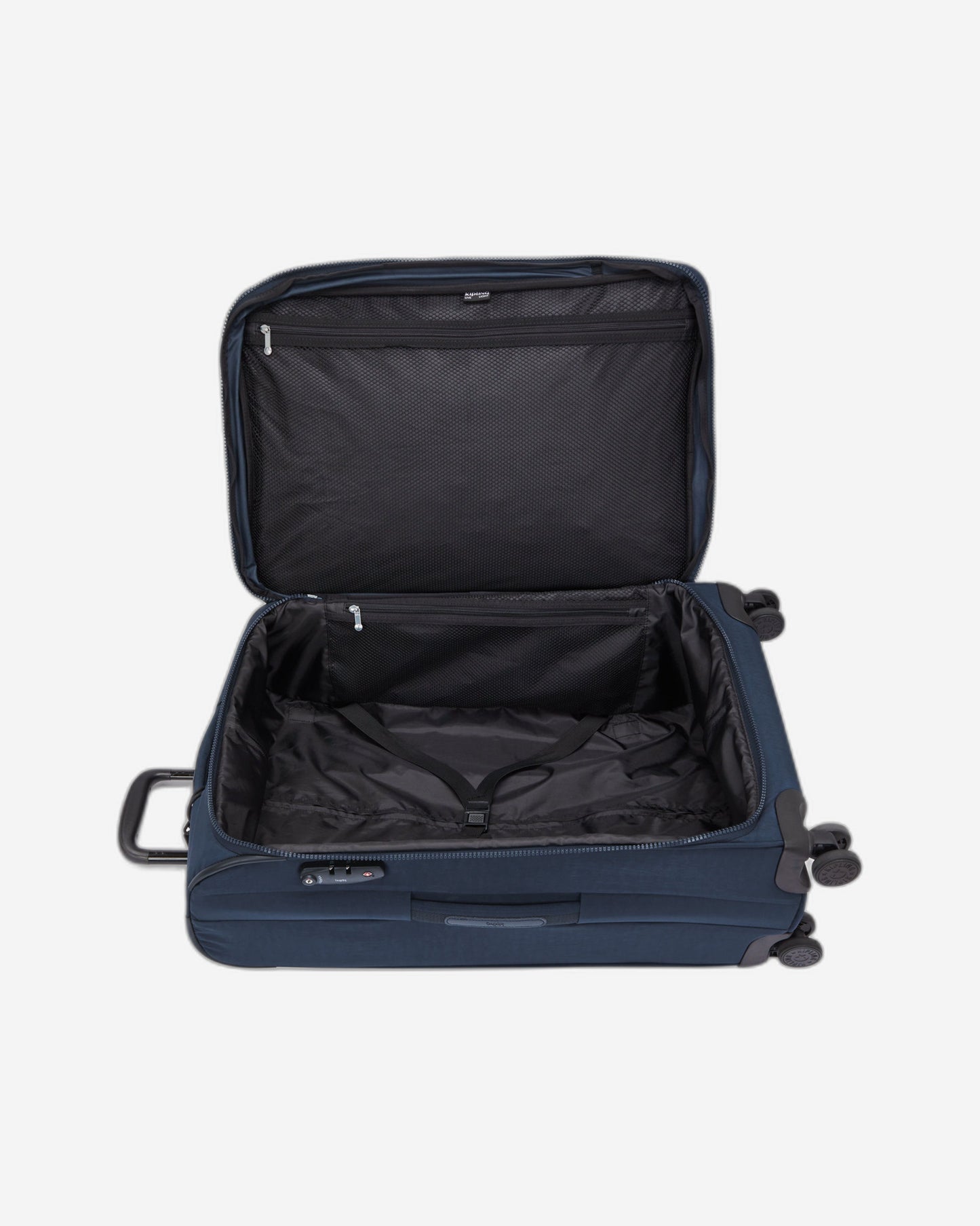 Kipling New Youri Spin M Blue Bleu 2 Medium حقيبة أمتعة بعجلات قابلة للتوسيع I7706-96V