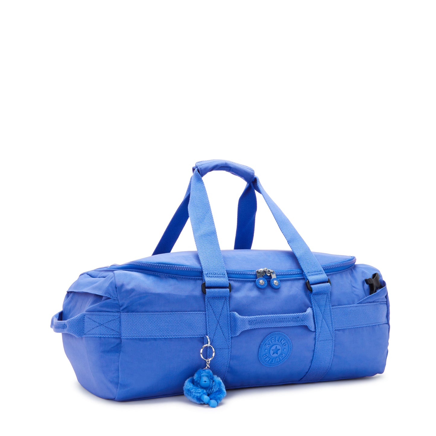 KIPLING-Jonis S-حقيبة عطلة نهاية أسبوع صغيرة (قابلة للتحويل إلى حقيبة ظهر) - هافانا أزرق - I7712-JC7
