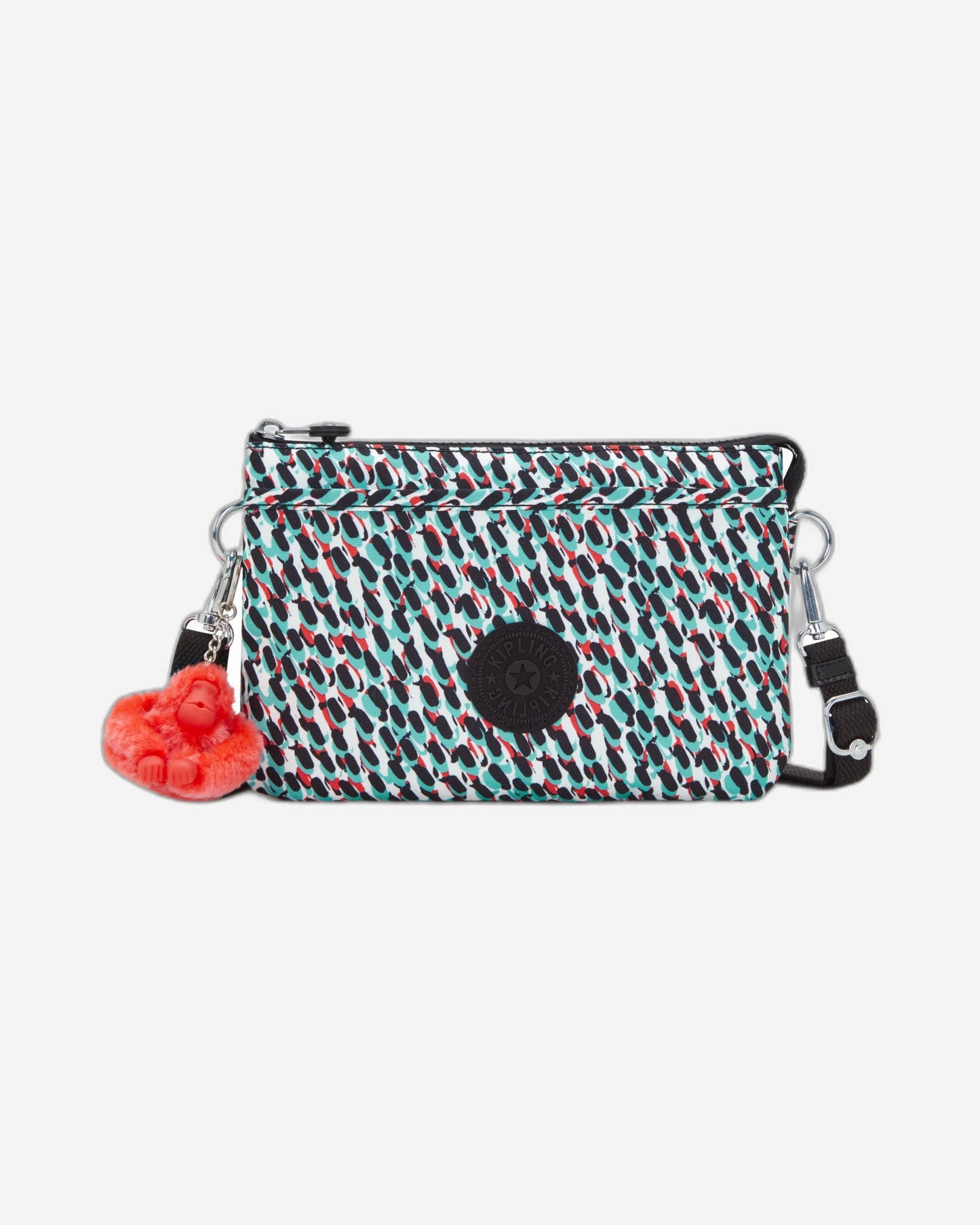 حقيبة Kipling Riri الكبيرة بطبعة تجريدية مع حزام كروس C2I7780-GN6