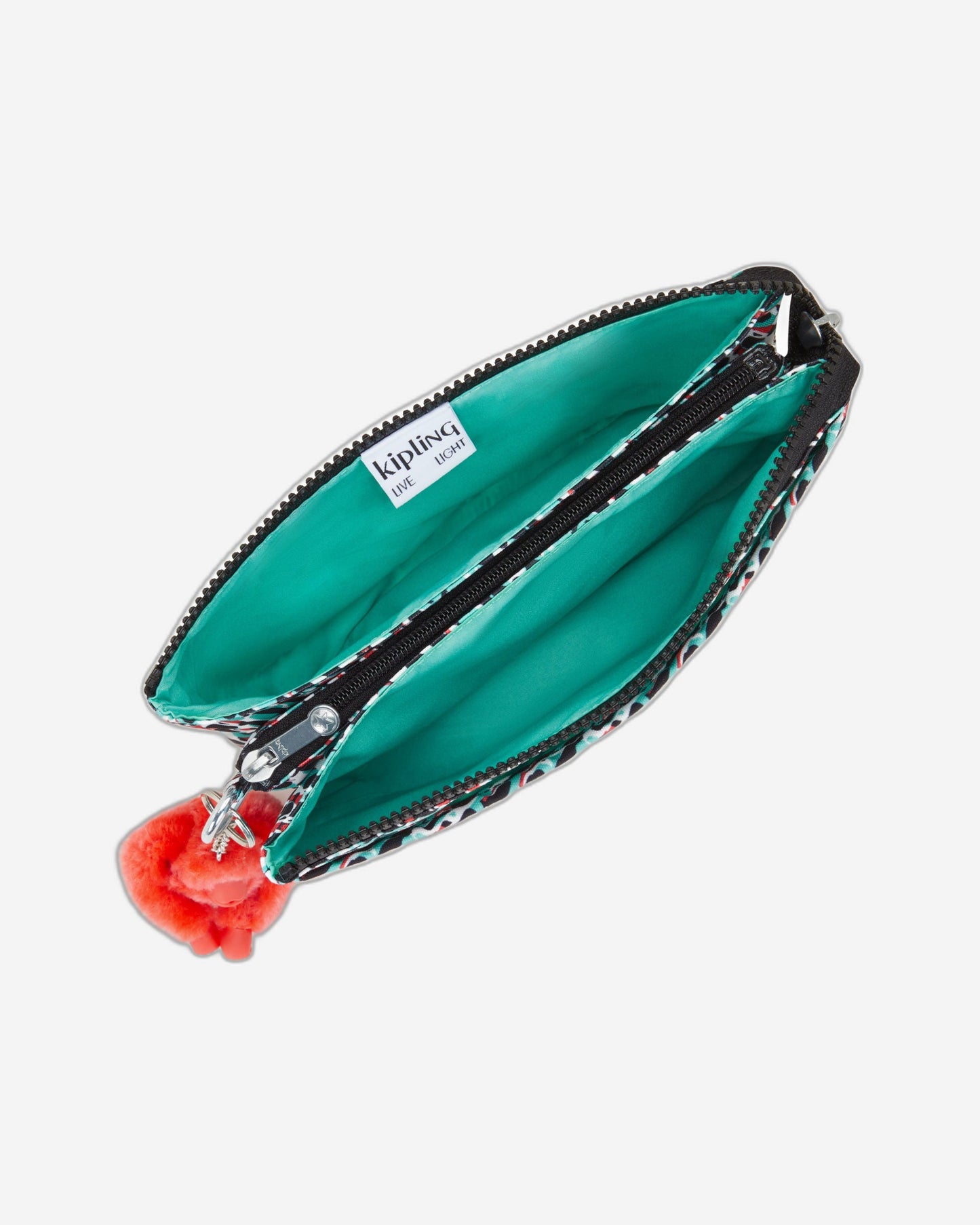 حقيبة Kipling Riri الكبيرة بطبعة تجريدية مع حزام كروس C2I7780-GN6