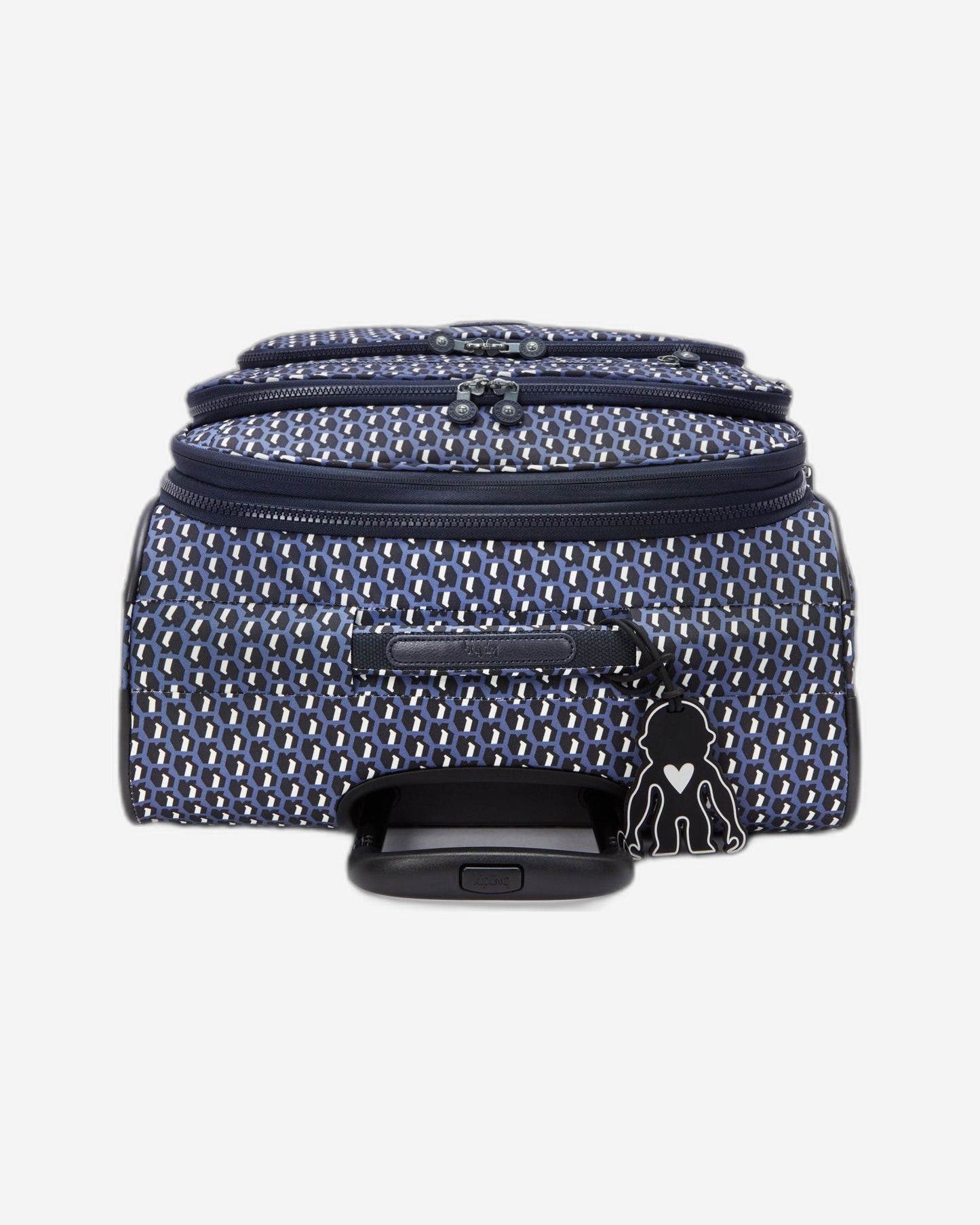 حقيبة Kipling New Youri Spin M 3D K زرقاء متوسطة الحجم قابلة للتمدد I7788-4JS