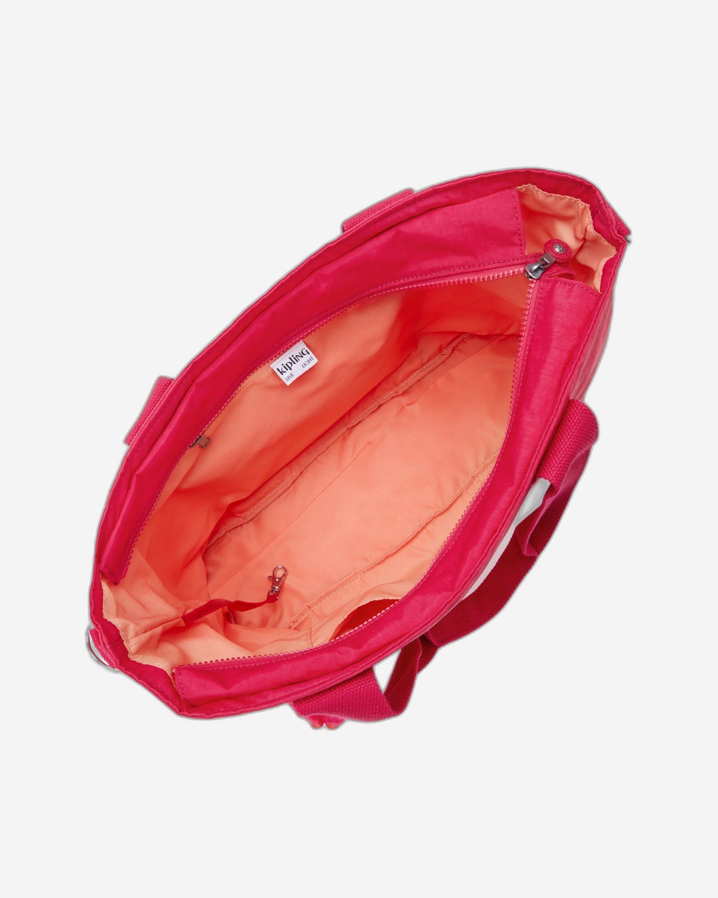حقيبة يد كبيرة كونفيتي بينك من Kipling Minta L C2I7807-T73