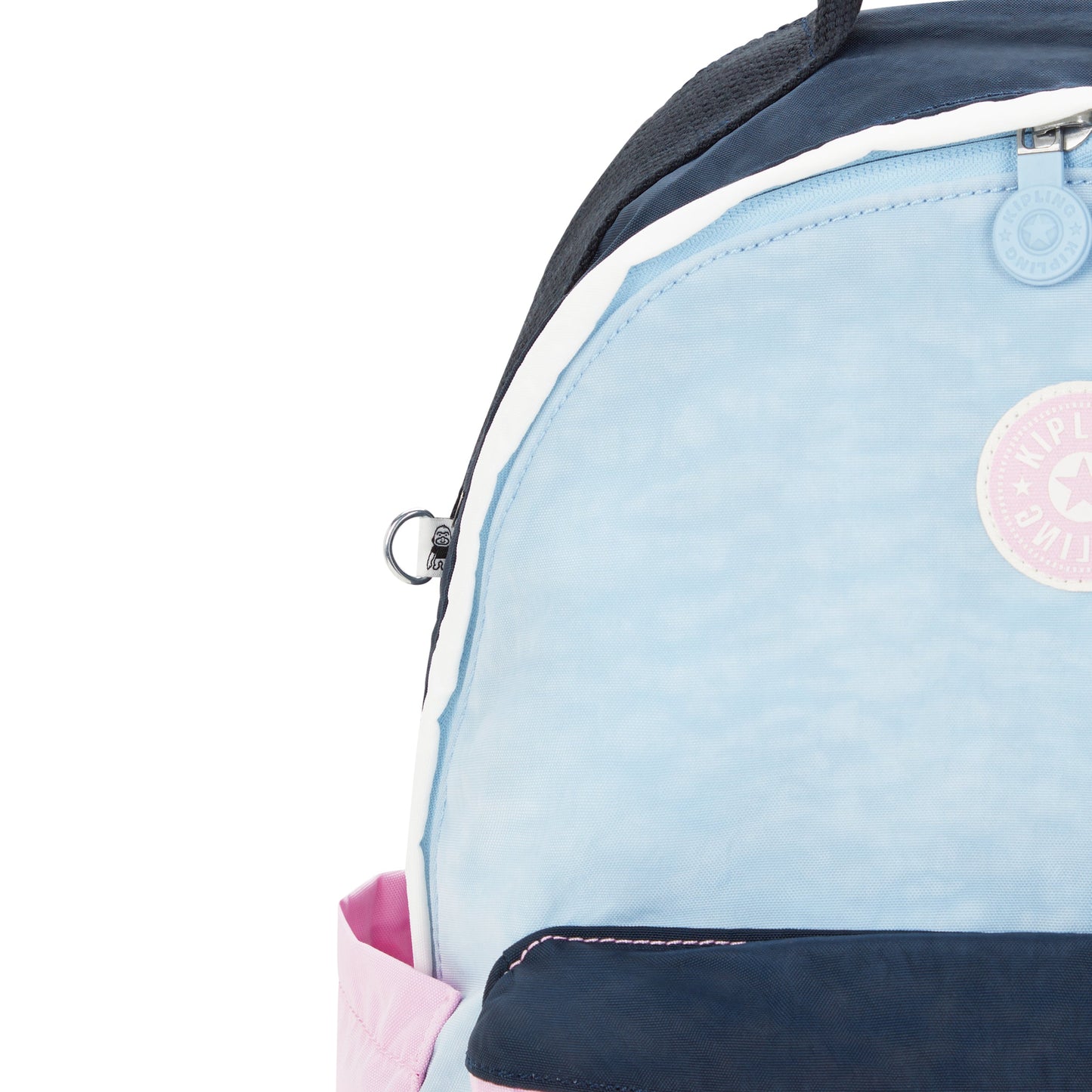 KIPLING-Damien M-Large backpack-L Pink Blue Bl-I7826-9KR