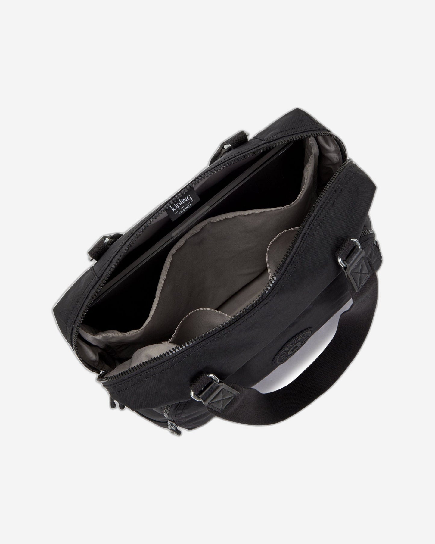 حقيبة كتف كبيرة Kipling Linza باللون الأسود C2I7870-P39