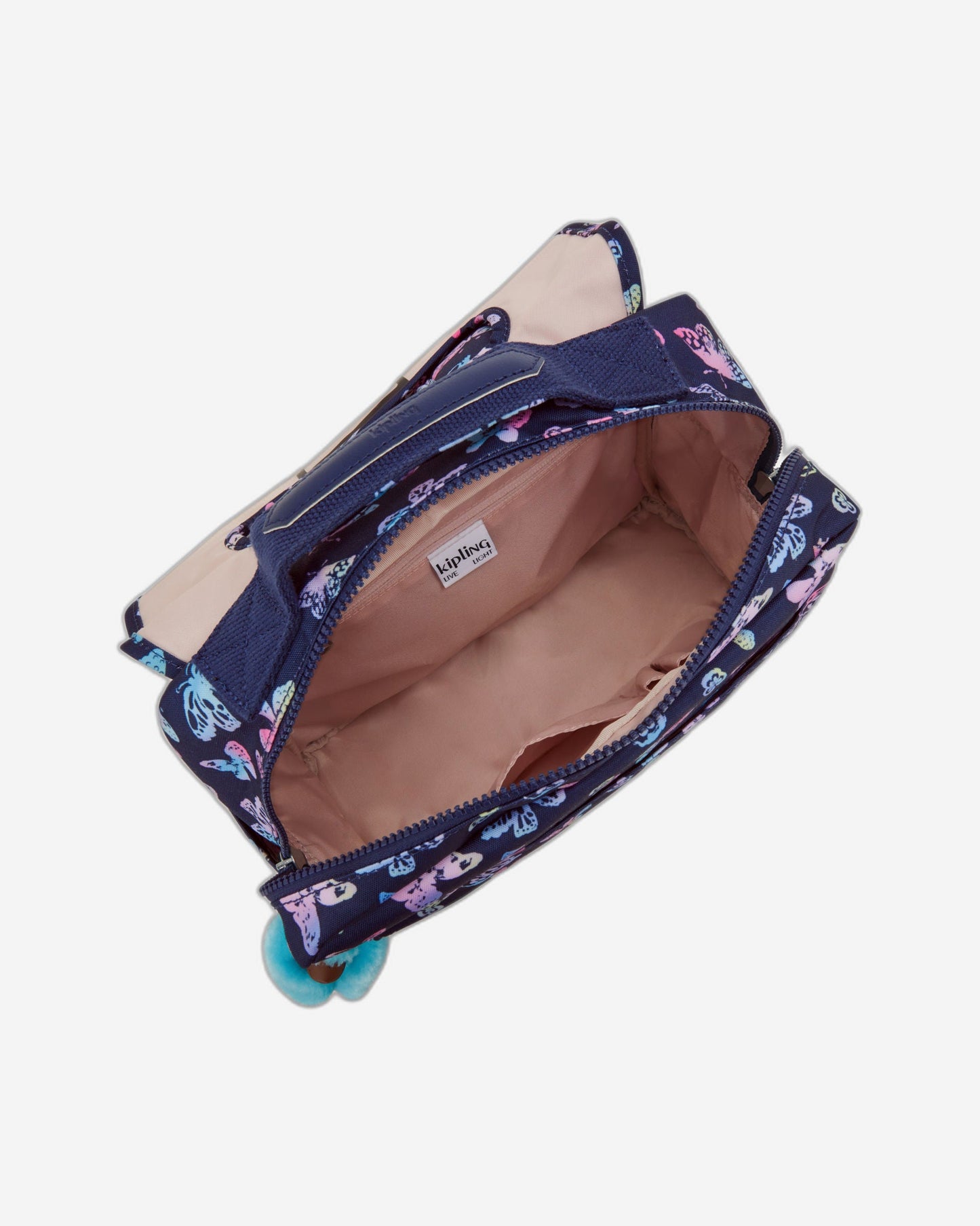 حقيبة ظهر Kipling Codie S Butterfly Fun الصغيرة C2I7910-F5K
