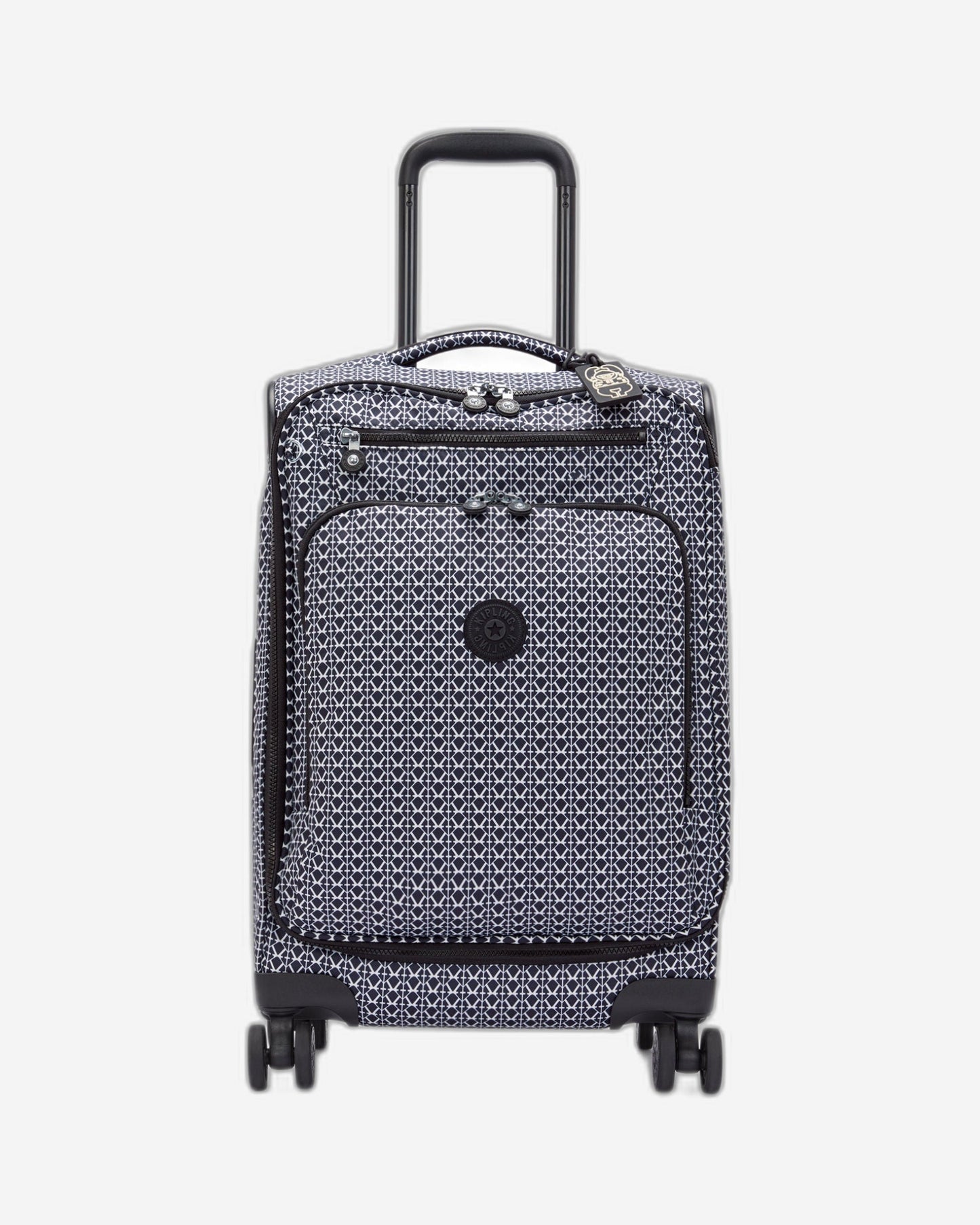 KIPLING-حقيبة سفر صغيرة الحجم بتصميم جديد Youri Spin S-طباعة مميزة-I7916-DD2