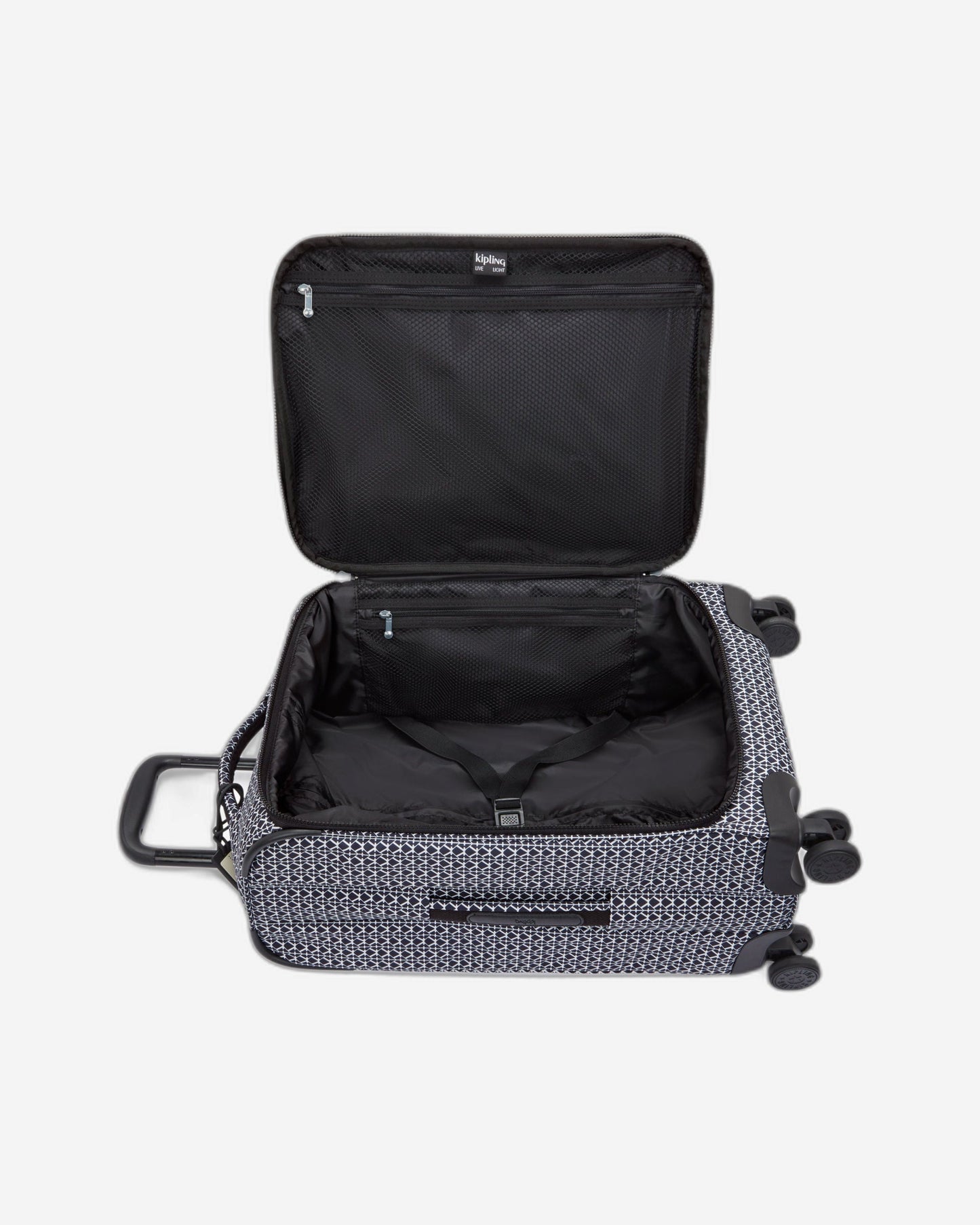 KIPLING-حقيبة سفر صغيرة الحجم بتصميم جديد Youri Spin S-طباعة مميزة-I7916-DD2