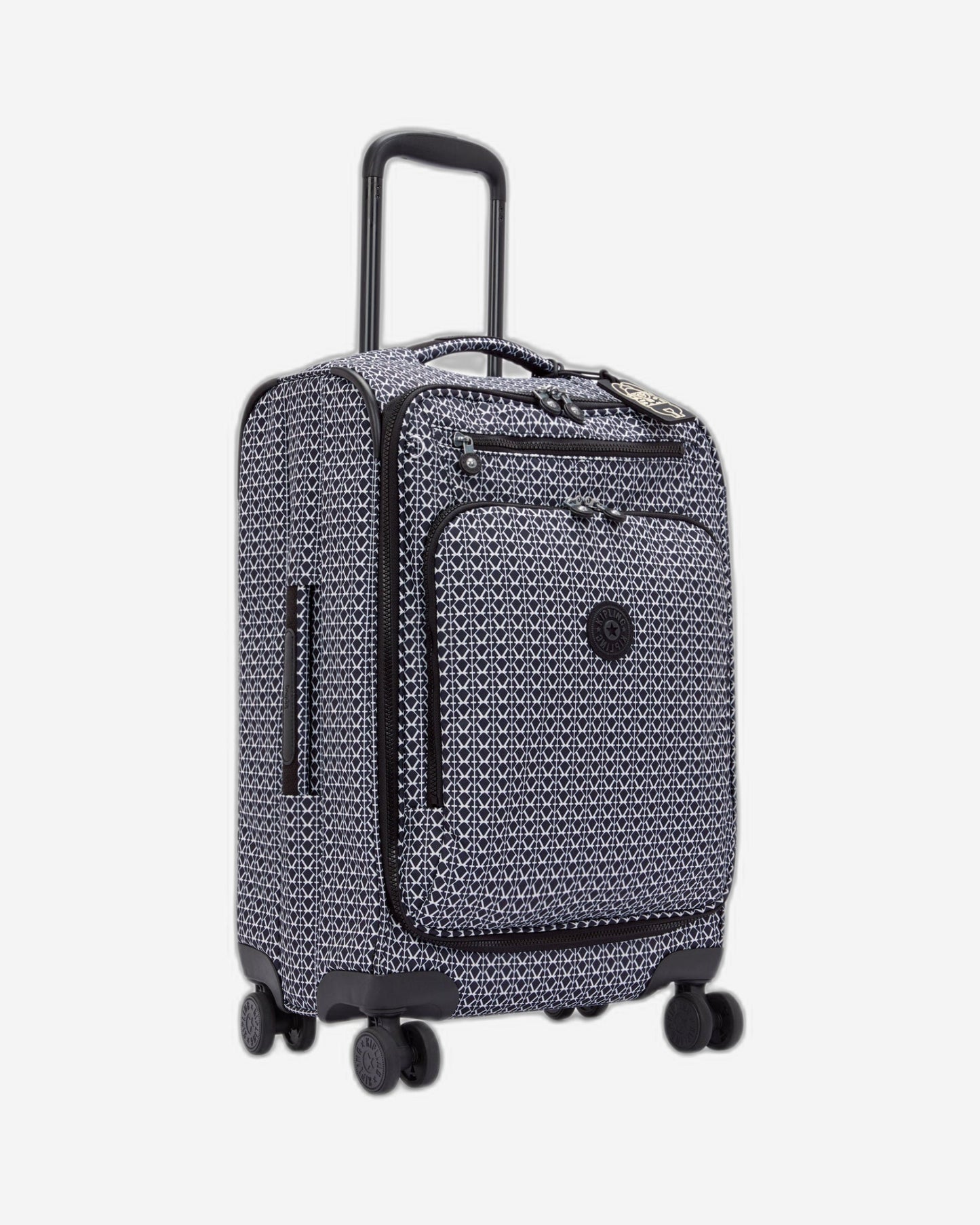 KIPLING-حقيبة سفر صغيرة الحجم بتصميم جديد Youri Spin S-طباعة مميزة-I7916-DD2