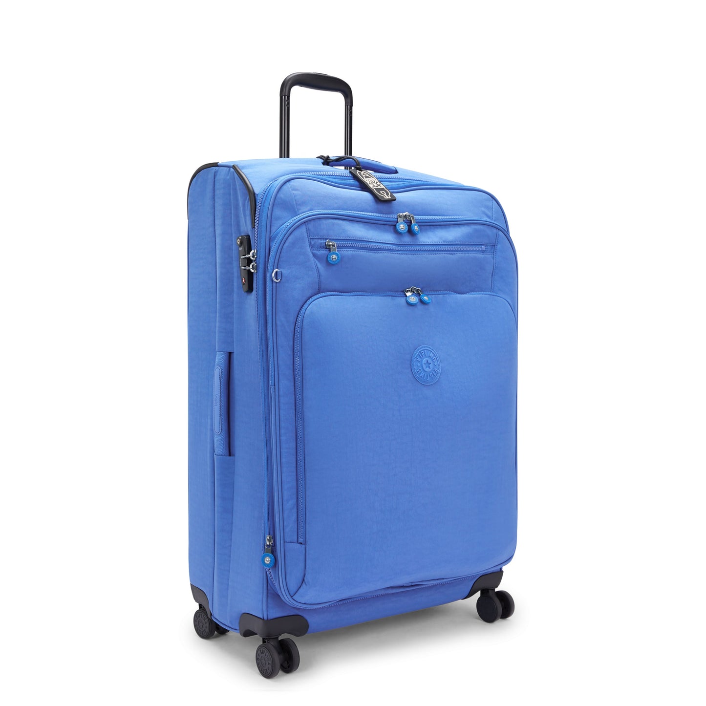KIPLING-New Youri Spin L-حقيبة دوارة قابلة للتمدد كبيرة الحجم-هافانا بلو-I7930-JC7