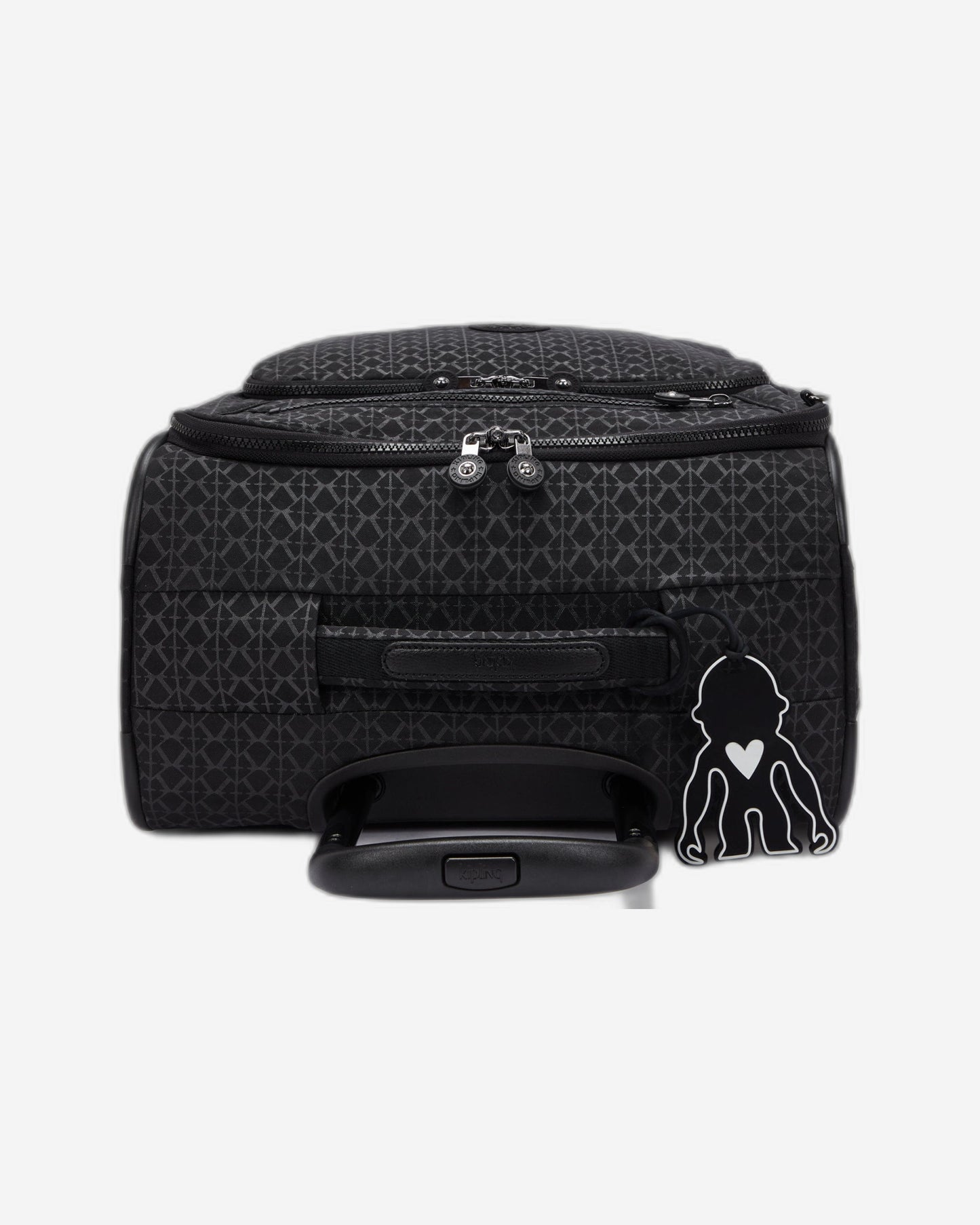 Kipling New Youri Spin S Signature Emb حقيبة أمتعة صغيرة بعجلات I7971-K59