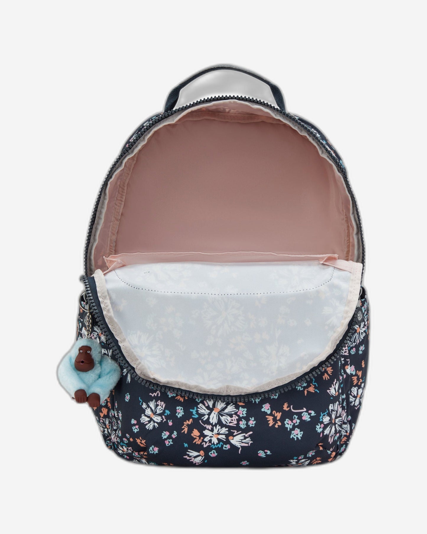 حقيبة ظهر KIPLING Seoul College Flower Field كبيرة (مع حجرة للكمبيوتر المحمول) I7973-5GB