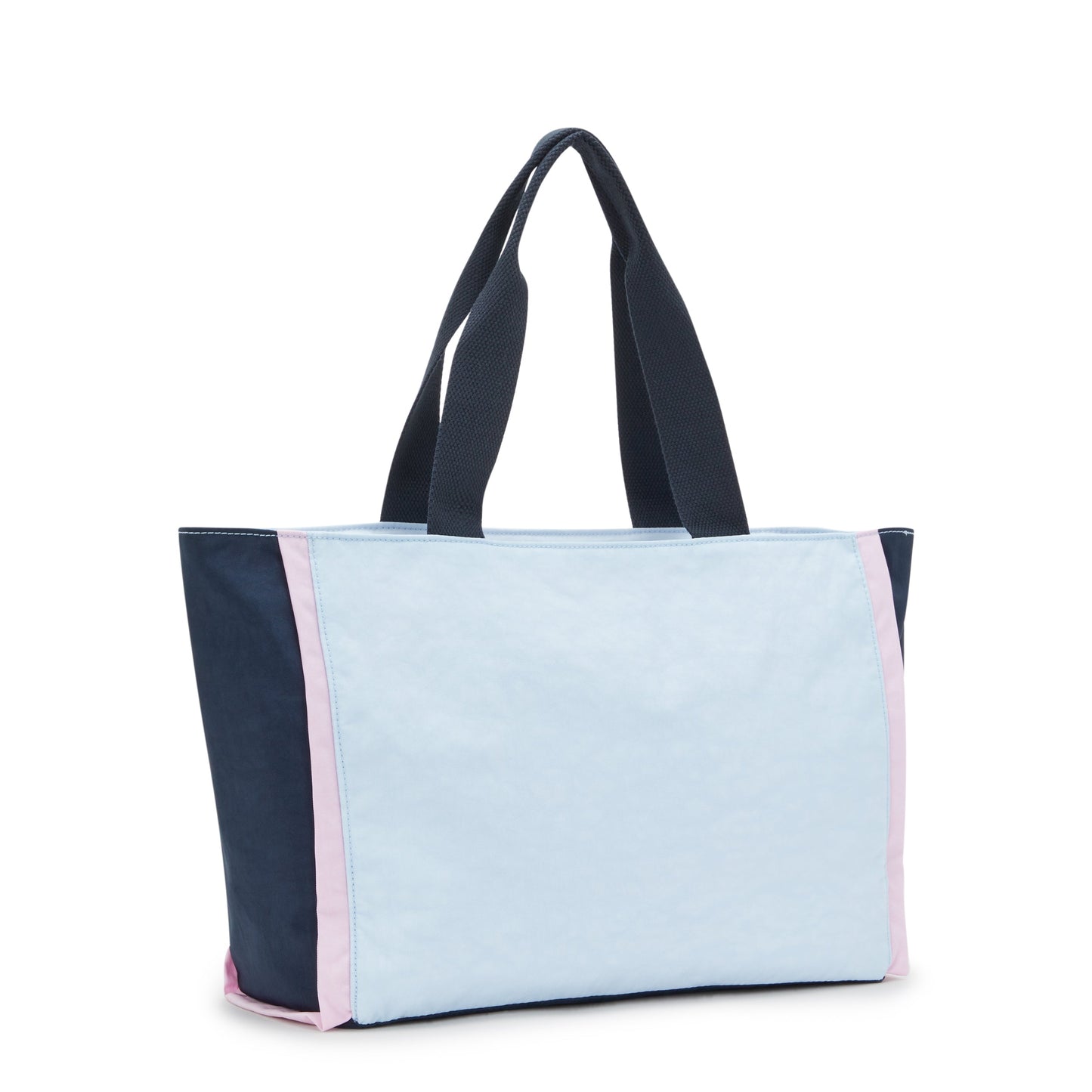 KIPLING-Nalo-حقيبة كبيرة بجيب رئيسي بسحاب - وردي أزرق Bl-I7988-9KR