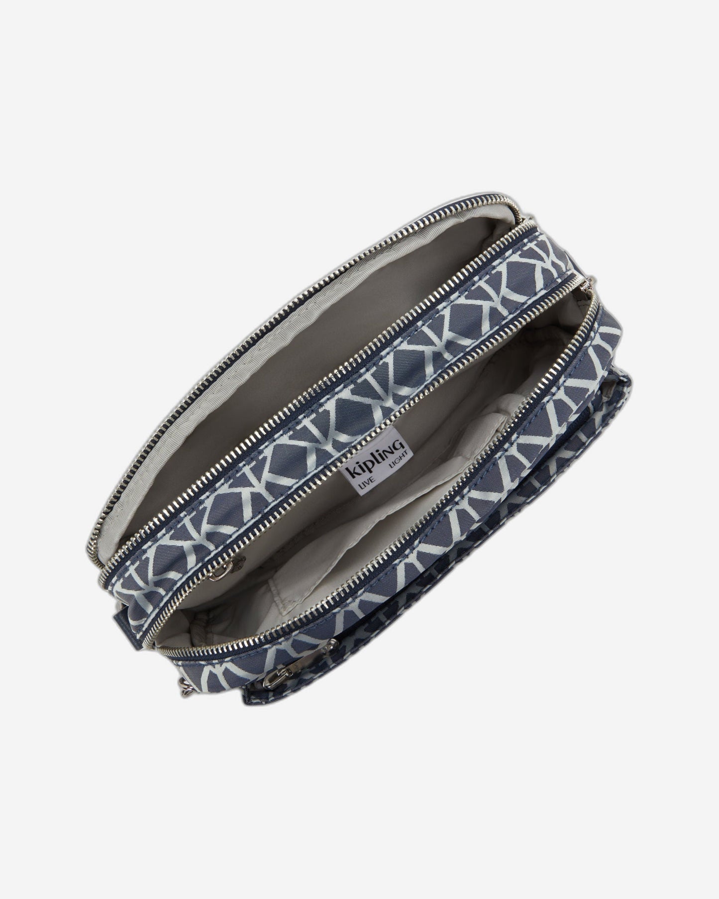 Kipling Abanu M Navy Sign Jq حقيبة كروس متوسطة I8024-8DM