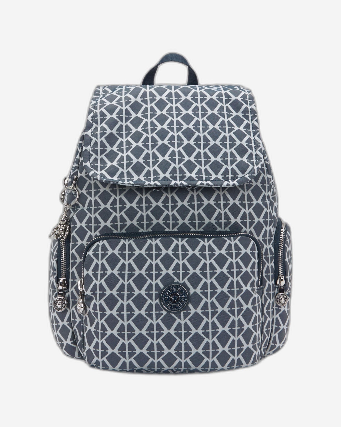 Kipling City Zip S Navy Sign Jq حقيبة ظهر صغيرة I8029-8DM