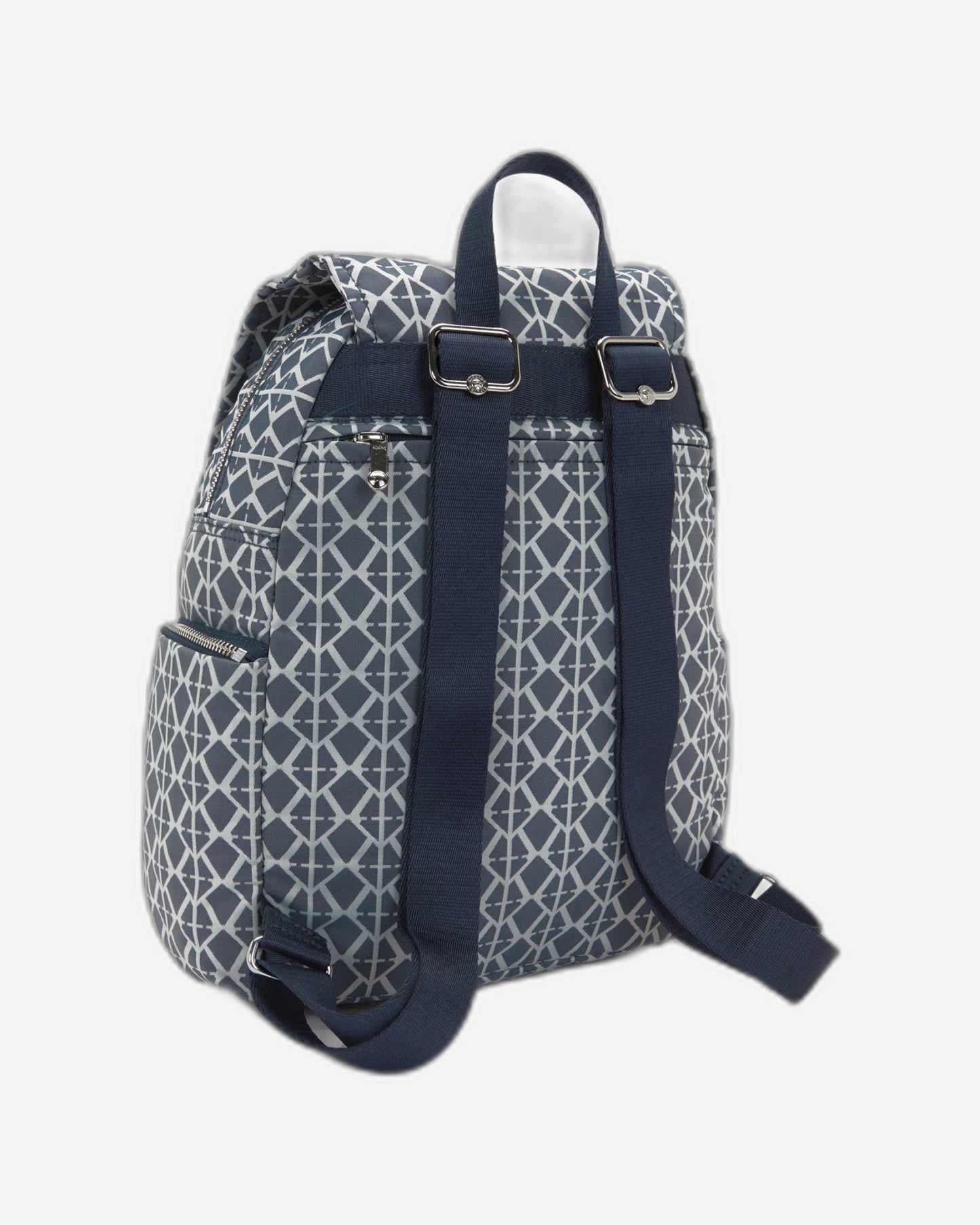 Kipling City Zip S Navy Sign Jq حقيبة ظهر صغيرة I8029-8DM