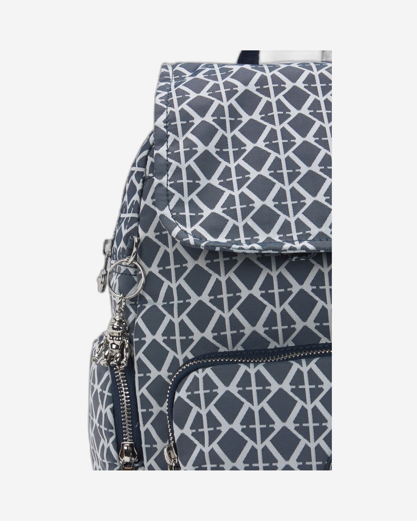Kipling City Zip S Navy Sign Jq حقيبة ظهر صغيرة I8029-8DM