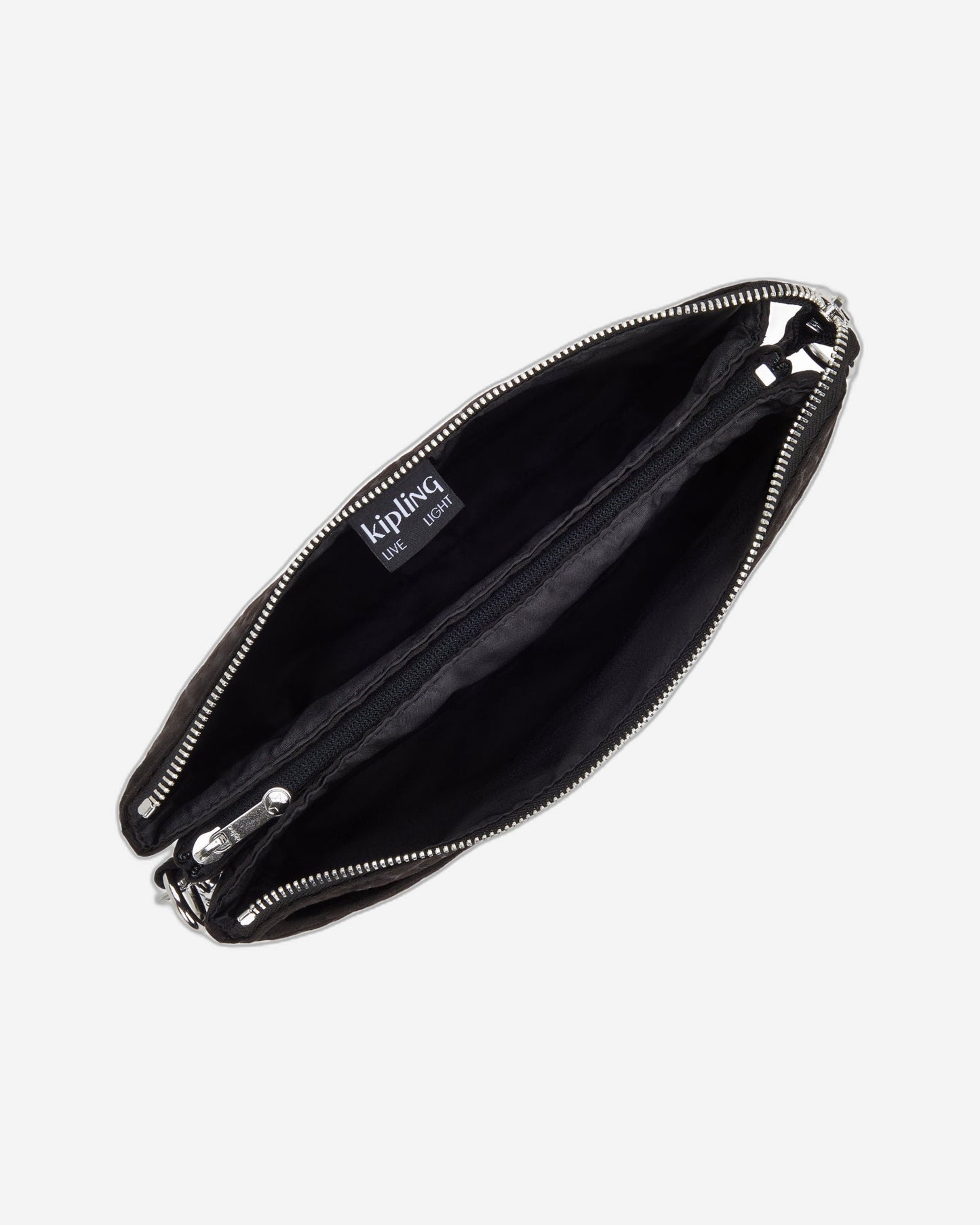 Kipling Riri L Noir Sign Jq حقيبة كروس متوسطة (مع حزام كتف قابل للإزالة) I8044-4NW