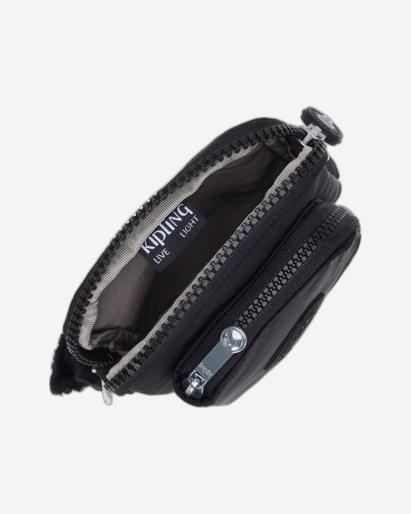Kipling Telmo Black Noir حقيبة كروس صغيرة I8084-P39