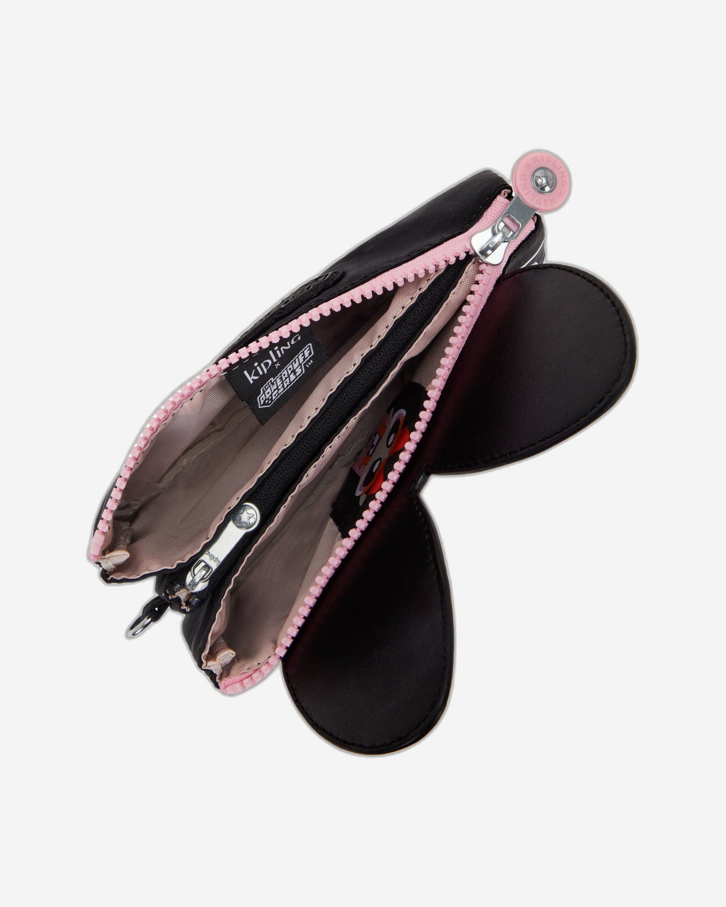 Kipling Creativity L XB Powerpuff Girls Blossom Orange حقيبة كروس صغيرة (مع حزام كتف قابل للإزالة) I8142-PP0