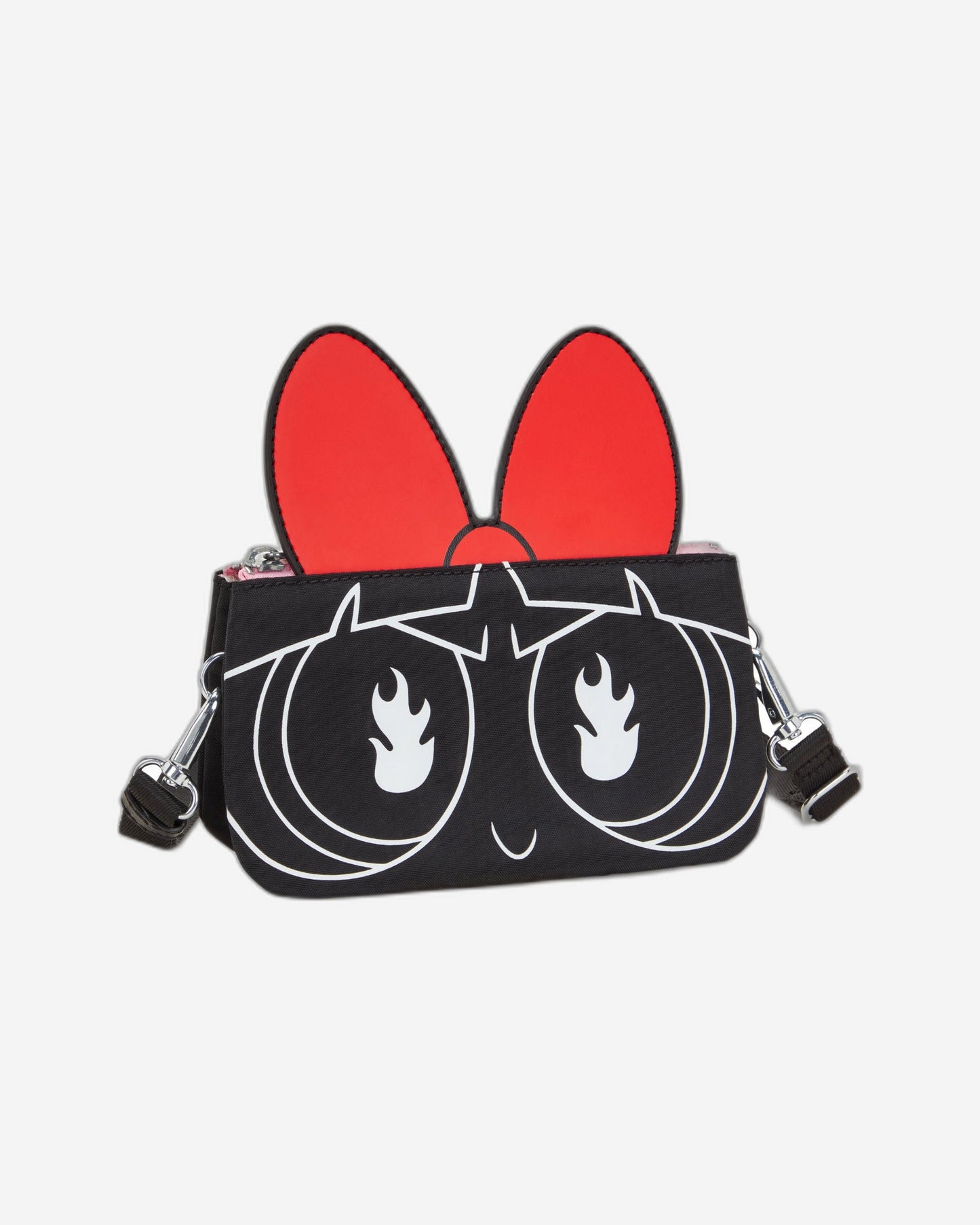 Kipling Creativity L XB Powerpuff Girls Blossom Orange حقيبة كروس صغيرة (مع حزام كتف قابل للإزالة) I8142-PP0