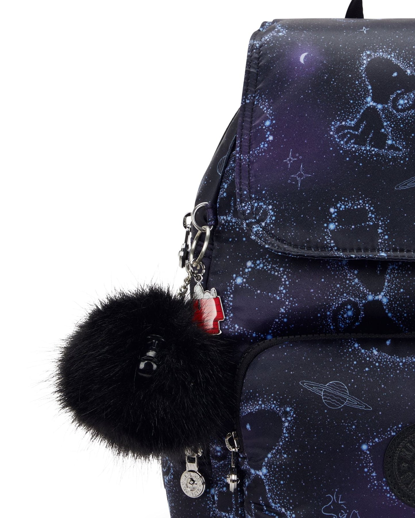 حقيبة ظهر صغيرة Kipling Peanuts City Zip S Weightless Star طراز I8254-3PW