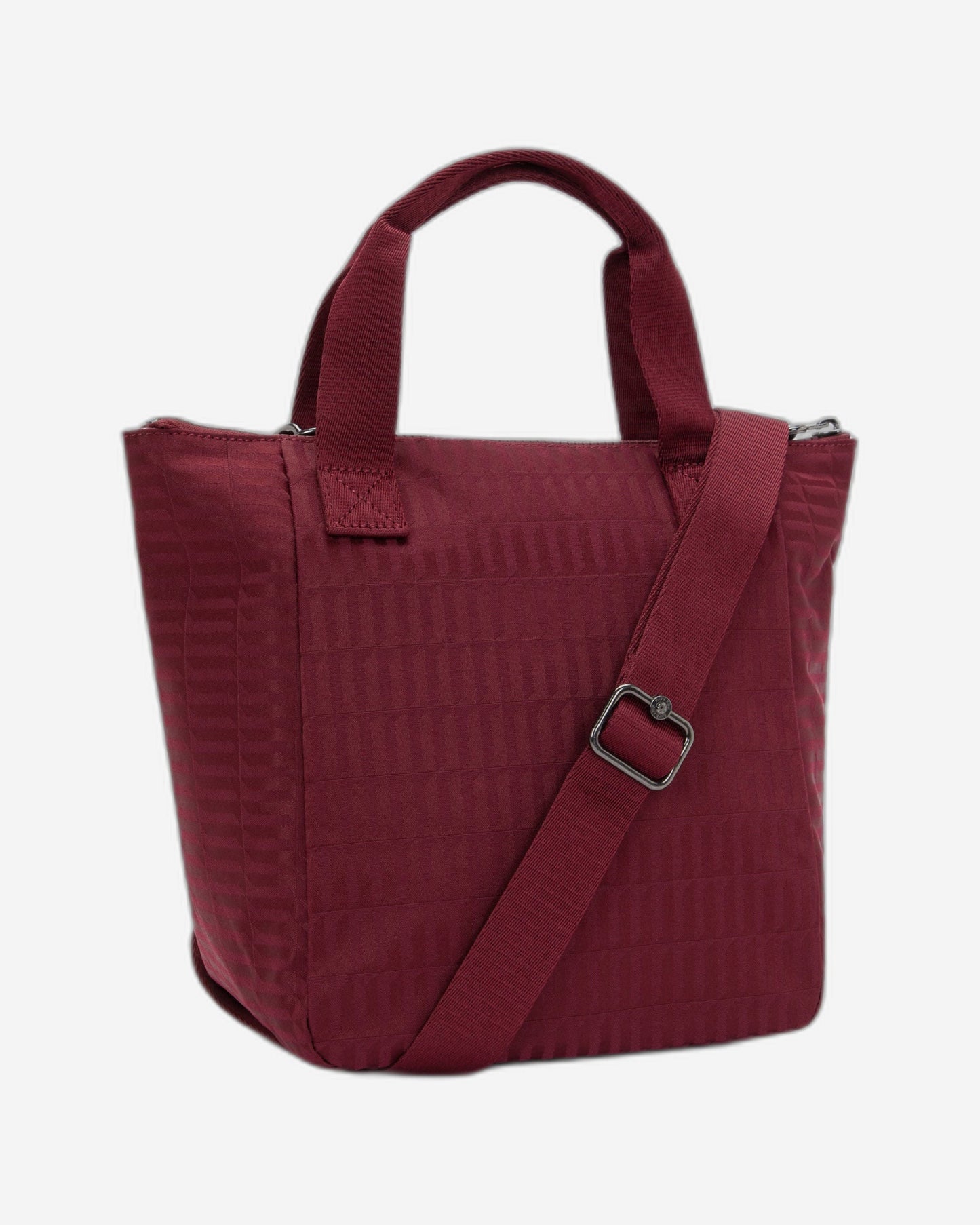 Kipling Awakea Maroon Tile Jq حقيبة غداء متوسطة (مع حزام كتف قابل للإزالة) I8630-9HX