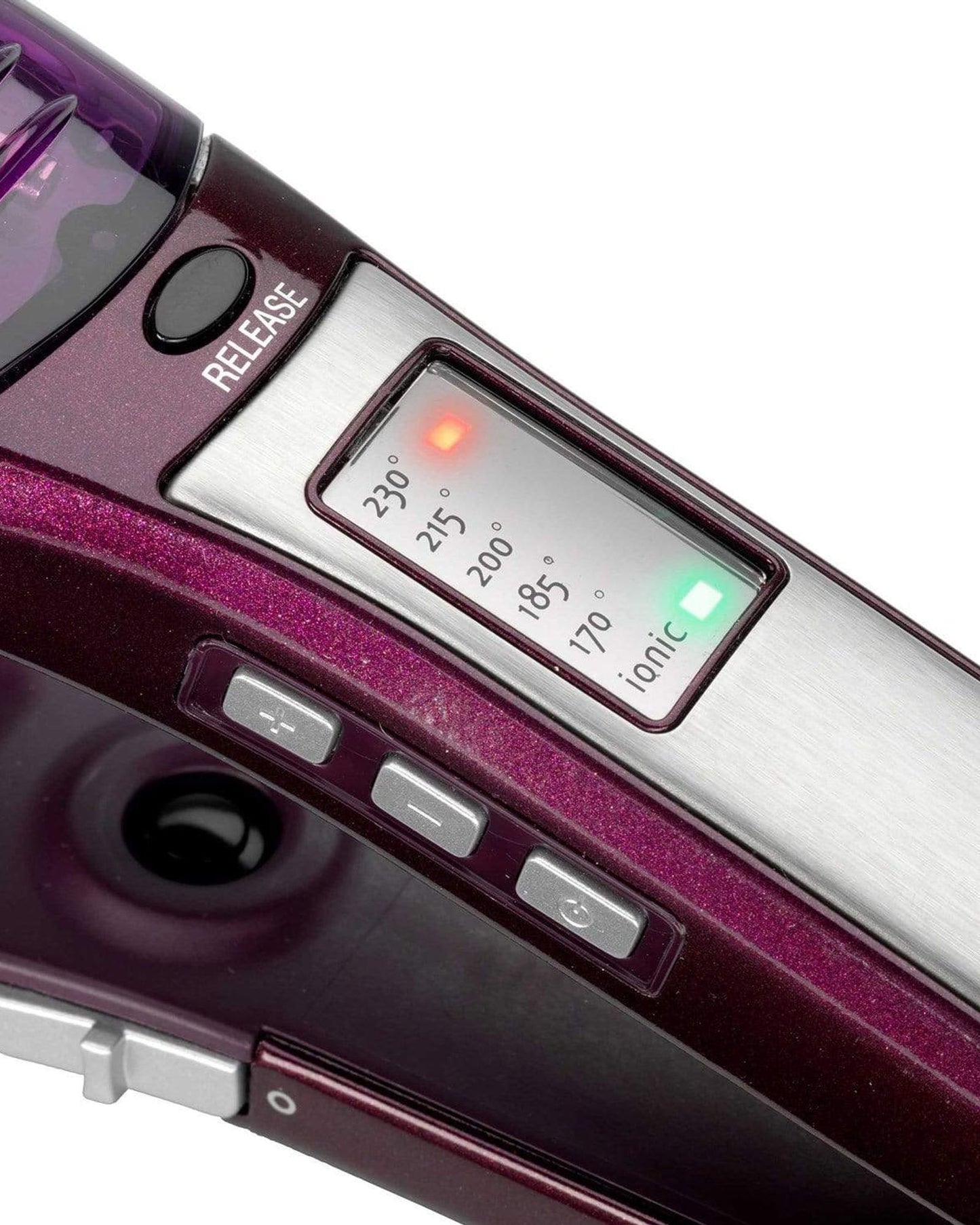 مكواة تمليس الشعر بالبخار BaByliss I-Pro 230 بأسنان لفك التشابك ومشط قابل للسحب ST395SDE