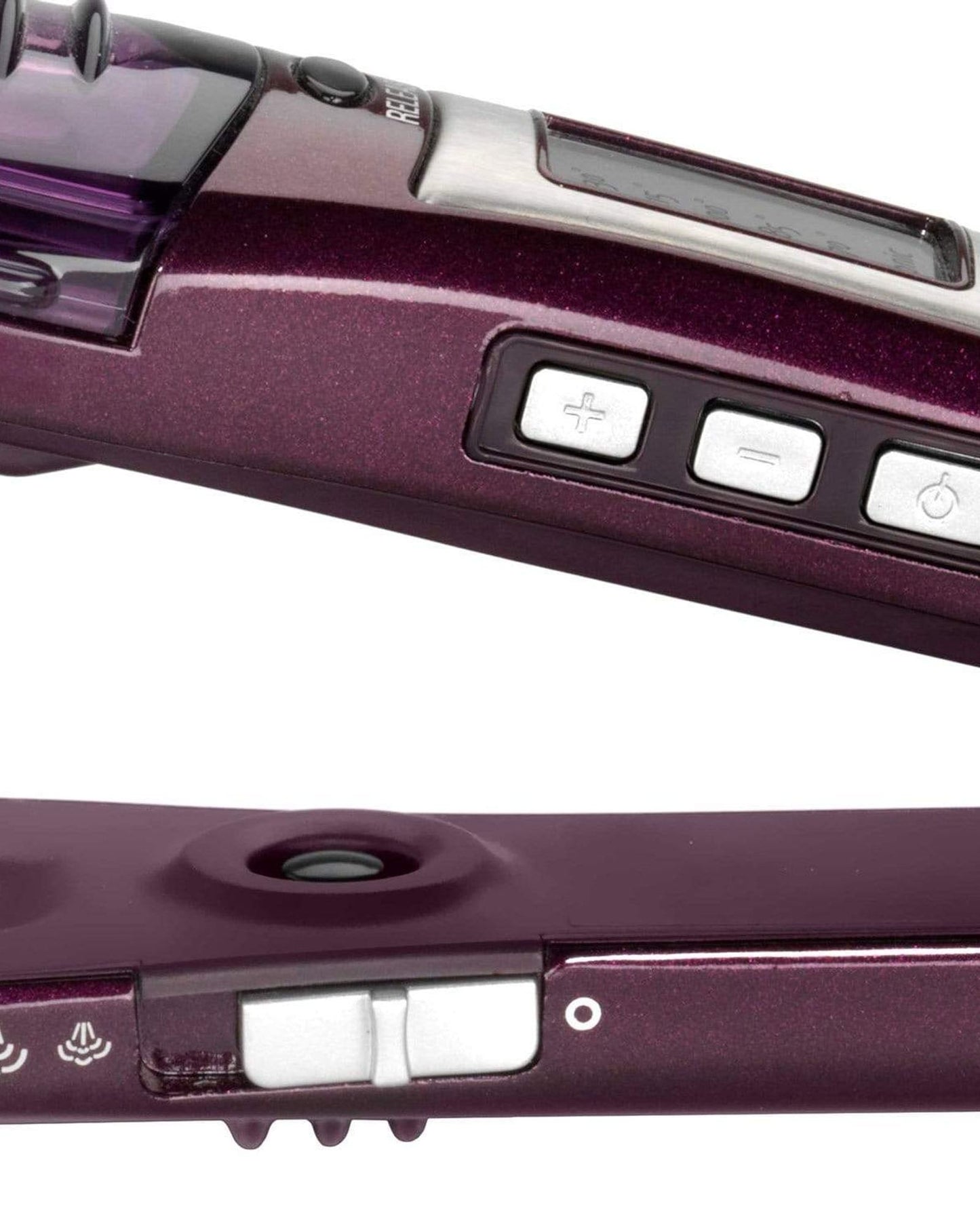 مكواة تمليس الشعر بالبخار BaByliss I-Pro 230 بأسنان لفك التشابك ومشط قابل للسحب ST395SDE