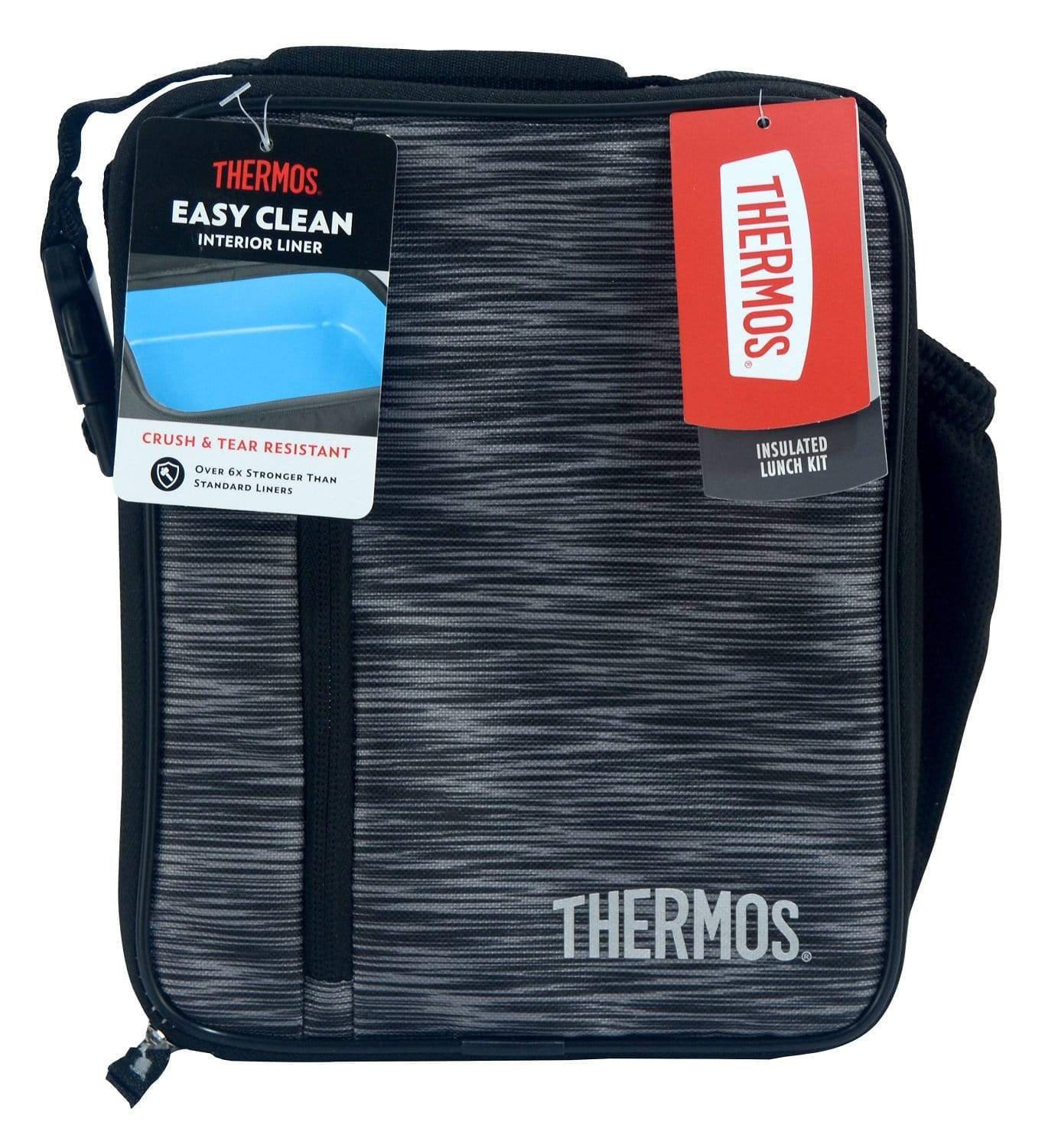 THERMOS LUNCH BAG UPRIGHTS BOY BLACK GRAY - 133485