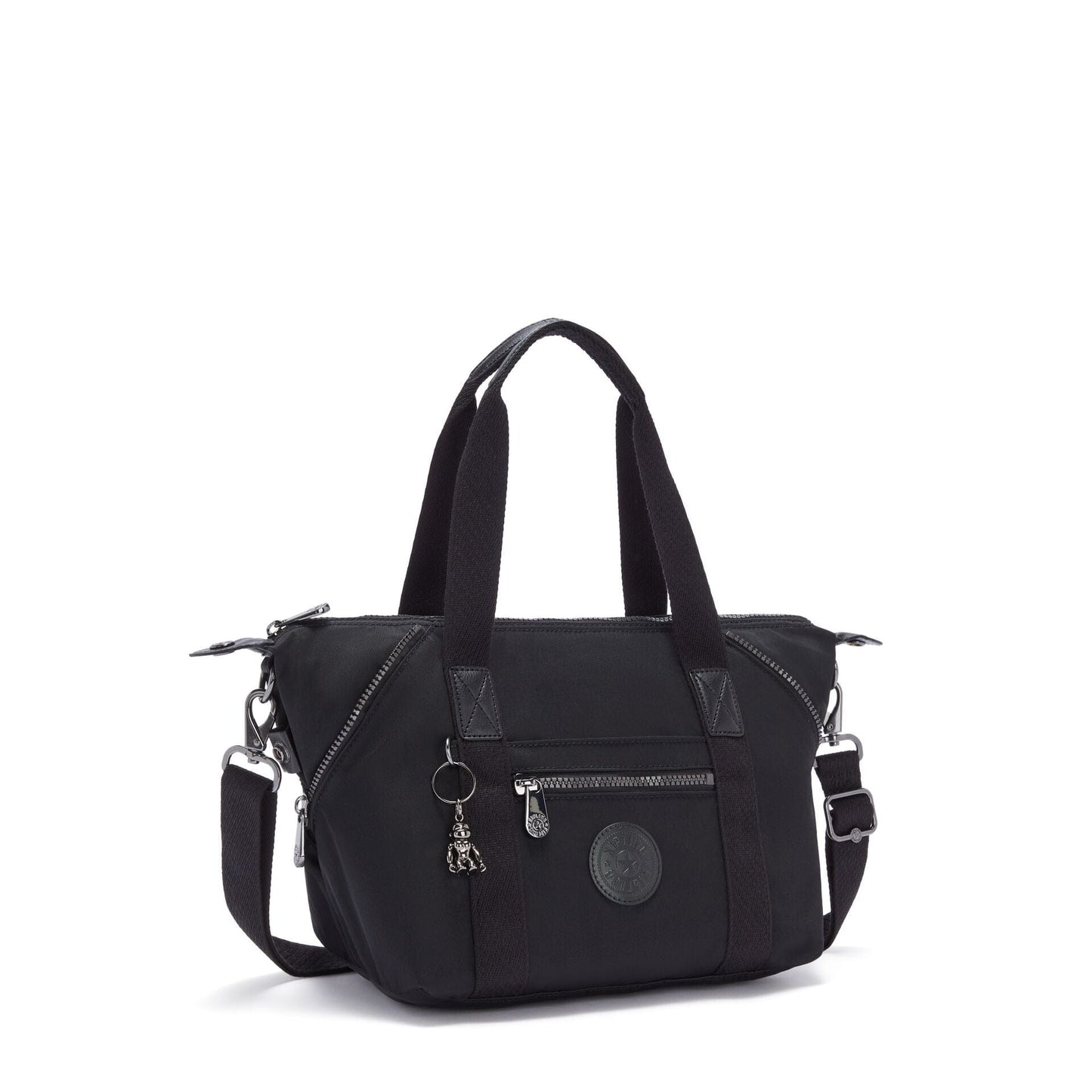 KIPLING-Art Mini-حقيبة يد صغيرة (بحزام كتف قابل للإزالة)-أسود داكن-I2526-53F