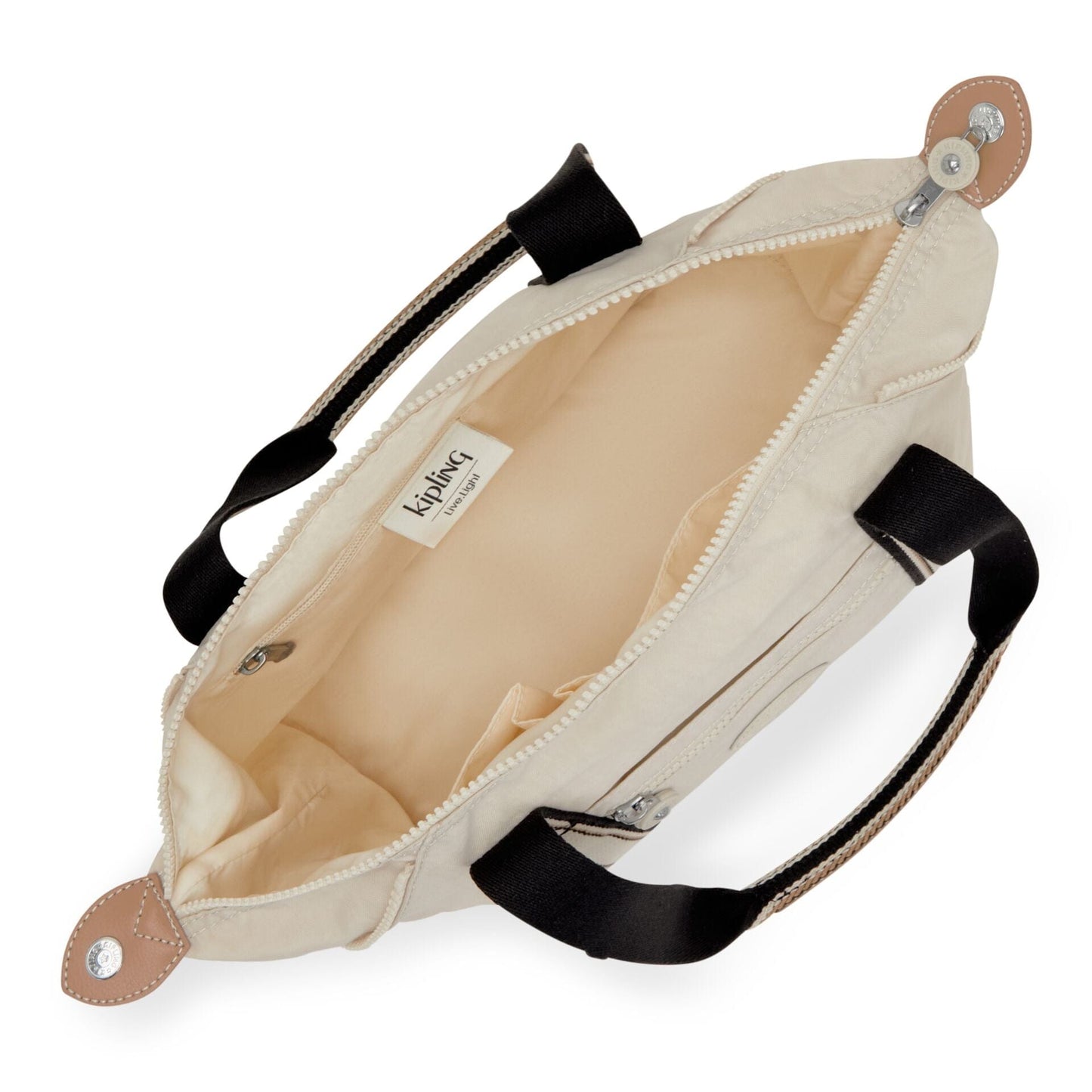 KIPLING-Art Mini-حقيبة يد صغيرة (بحزام كتف قابل للإزالة)-Light Sand-01327-W58