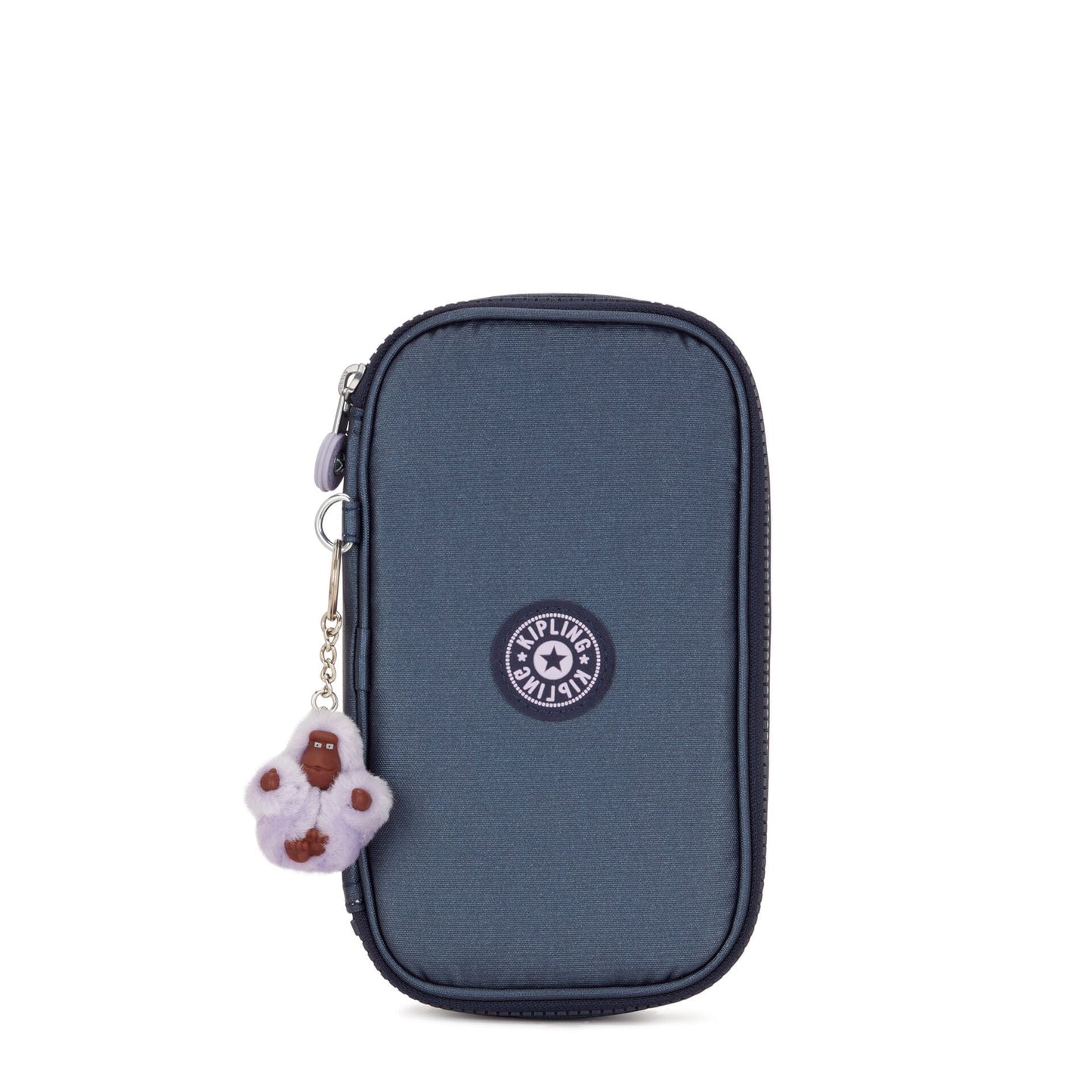KIPLING-50 Pens-Medium pencase holds up to 50 pens-Admiral Bl Metallic-I3156-7SP