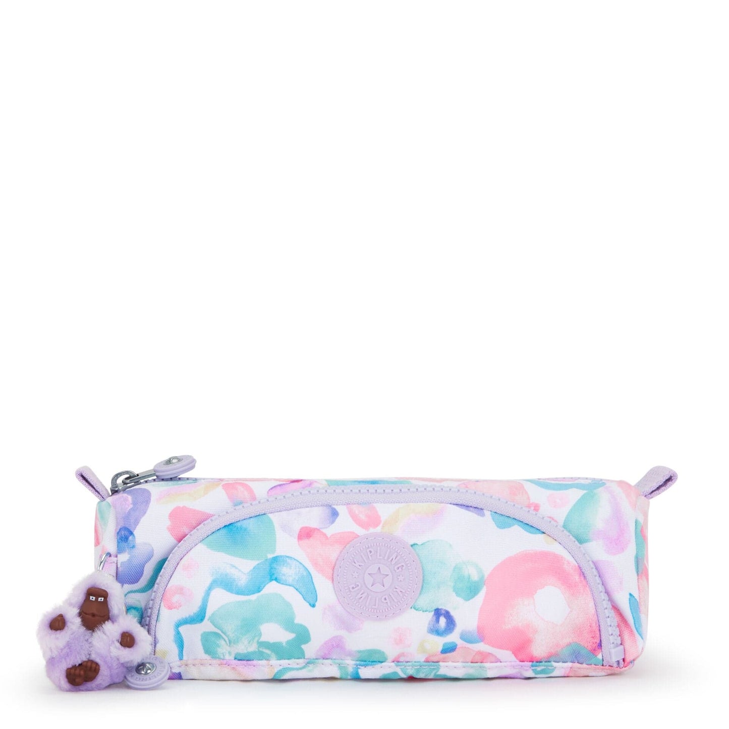 KIPLING-Cute-Pen case-Aqua Flowers-I3330-2FW